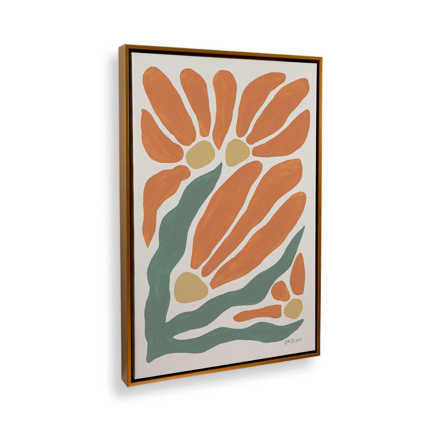 [Color:Polished Gold], Picture of the corner of the art
