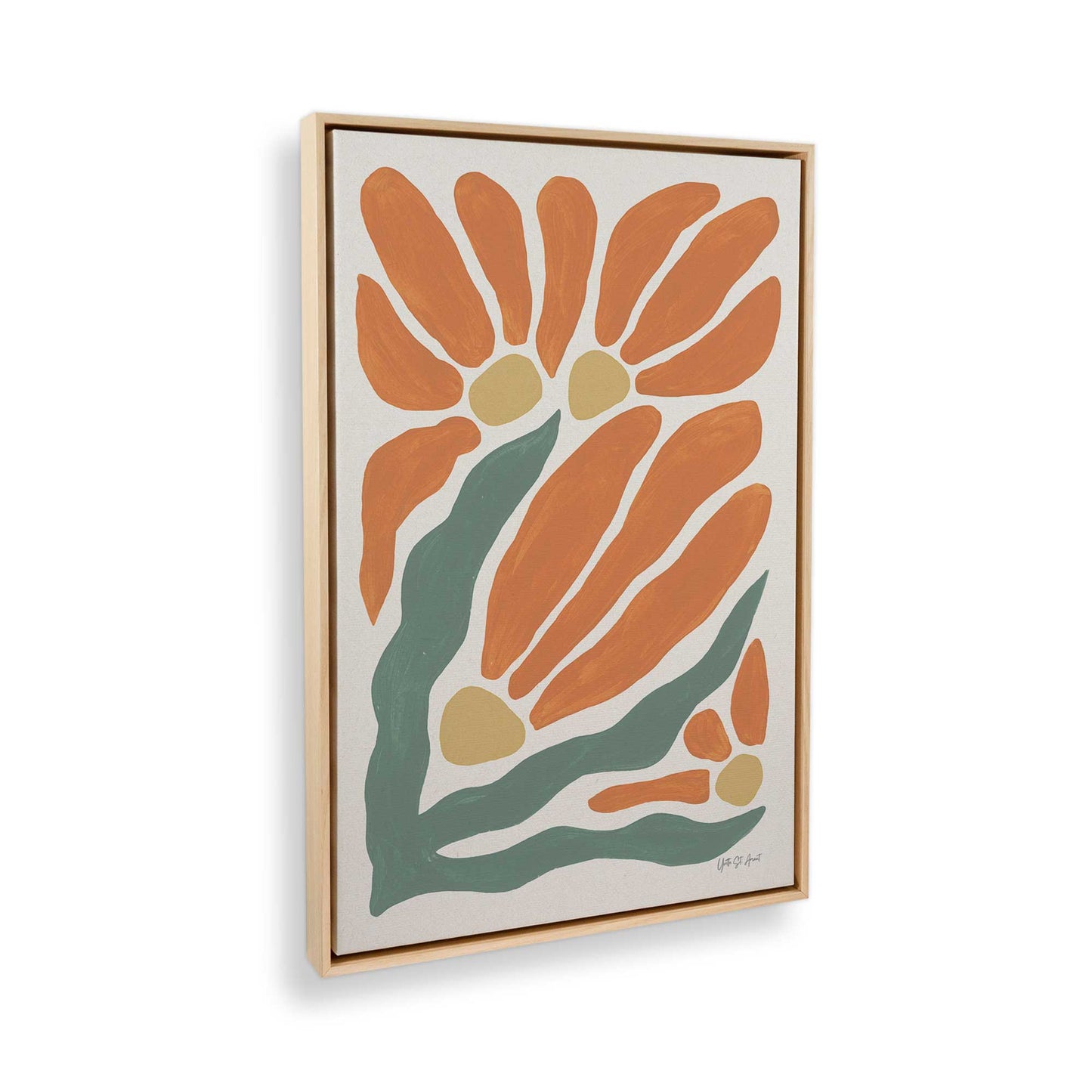 [Color:American Maple], Picture of the corner of the art