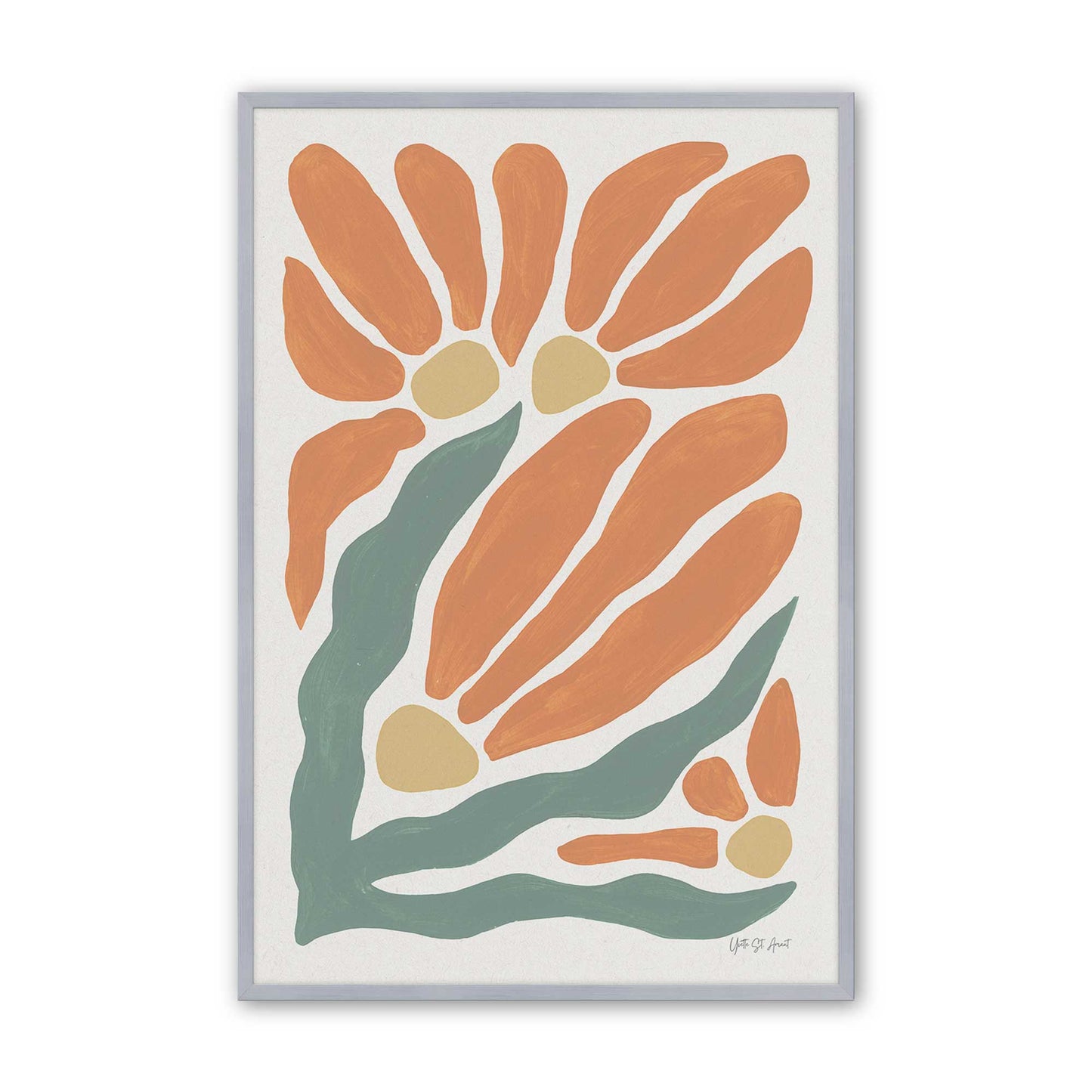 [Color:Polished Chrome], Picture of art in a Polished Chrome frame