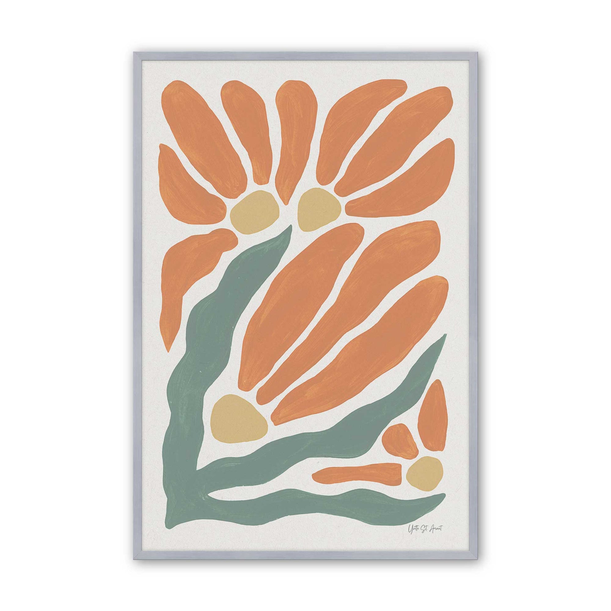 [Color:Polished Chrome], Picture of art in a Polished Chrome frame