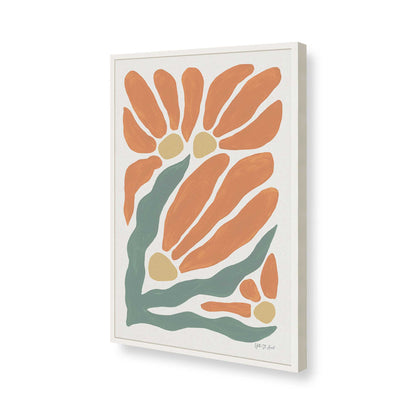 [Color:Opaque White], Picture of art in a Opaque White frame of the corner