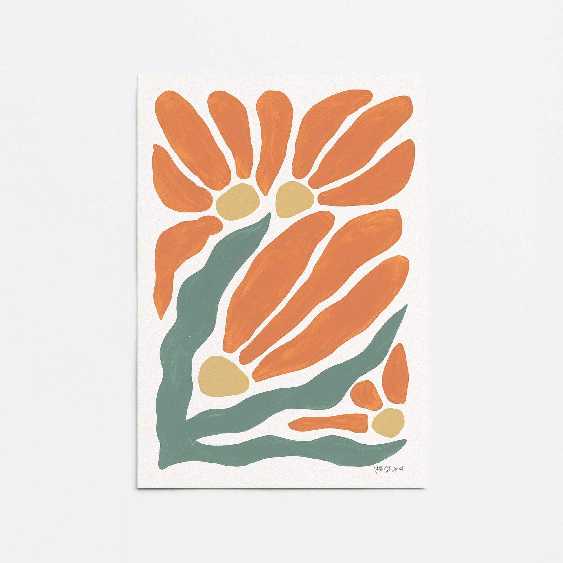 [Color:Rolled Print], Picture of close up of art