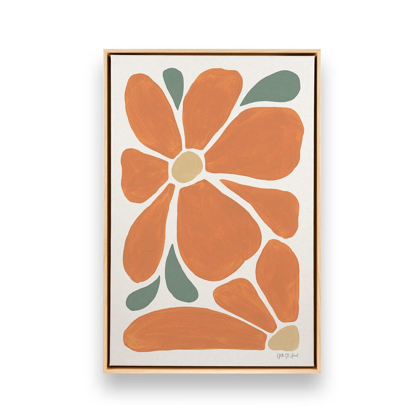 [Color:American Maple], Picture of art in a American Maple frame