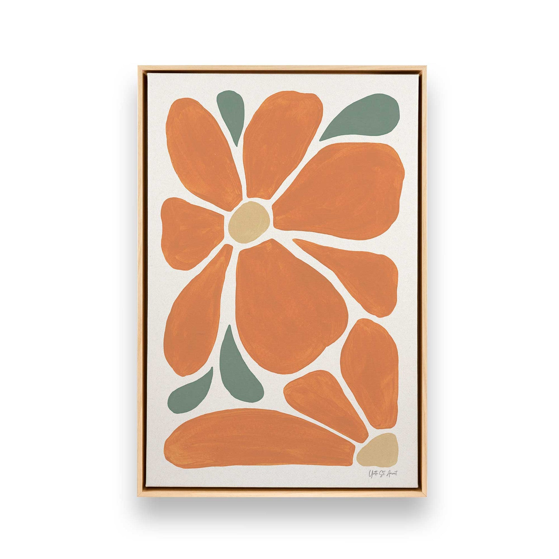 [Color:American Maple], Picture of art in a American Maple frame