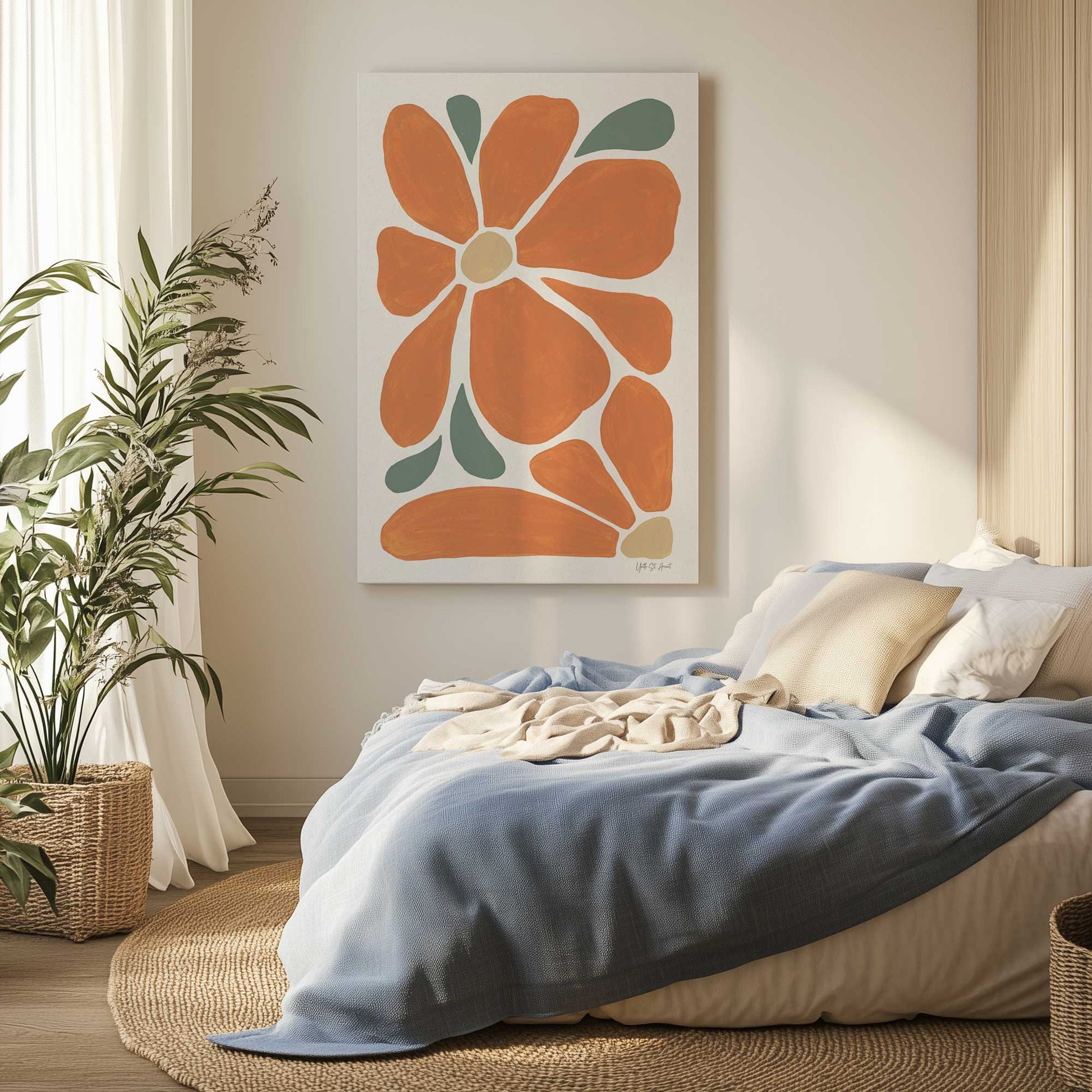 Picture of art in a room