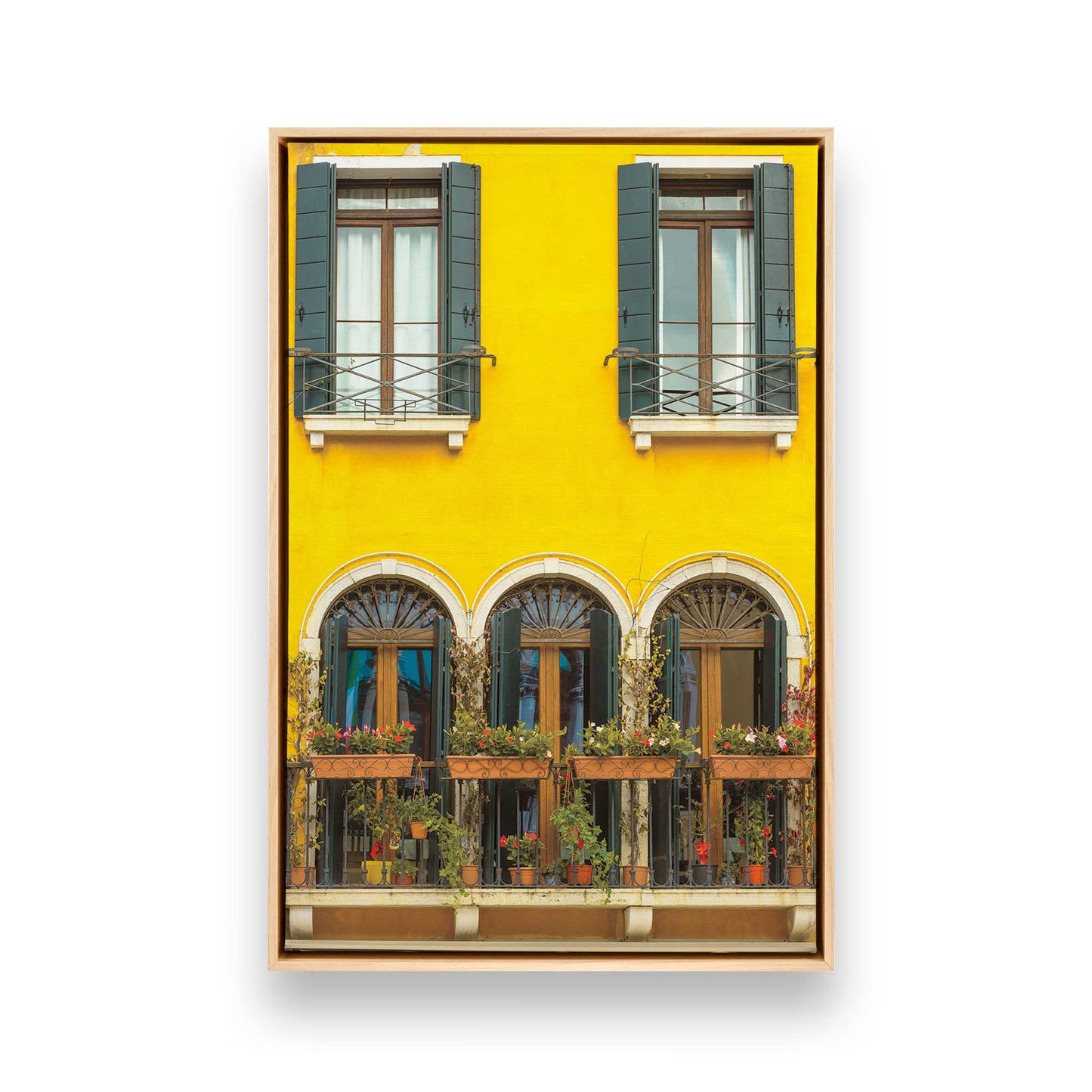 [Color:American Maple], Picture of art in a American Maple frame