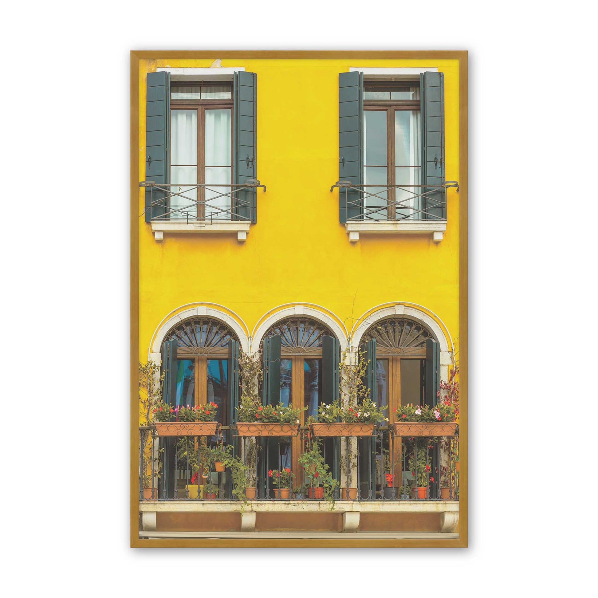 [Color:Polished Gold], Picture of art in a Polished Gold frame