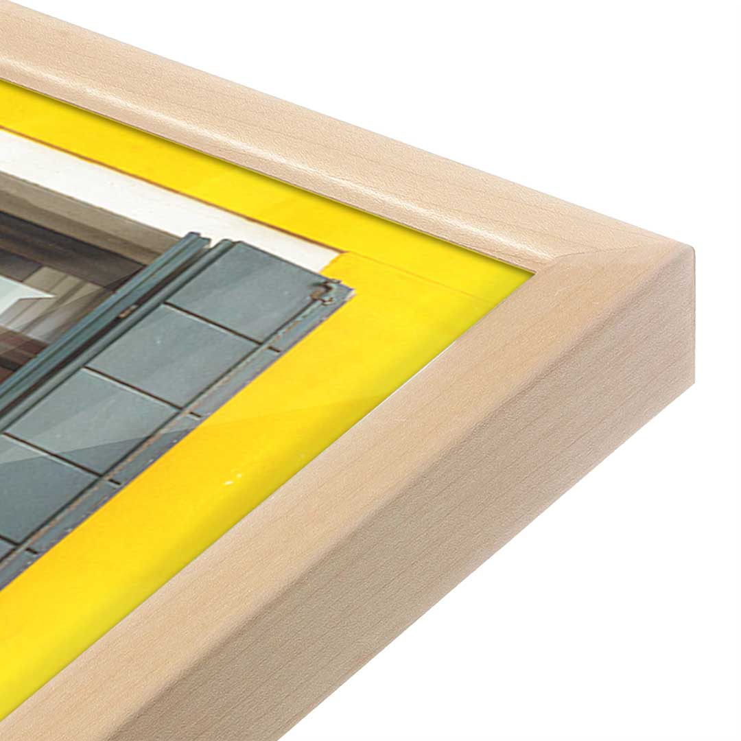 [Color:Raw Maple], Picture of art in a Raw Maple frame at an angle