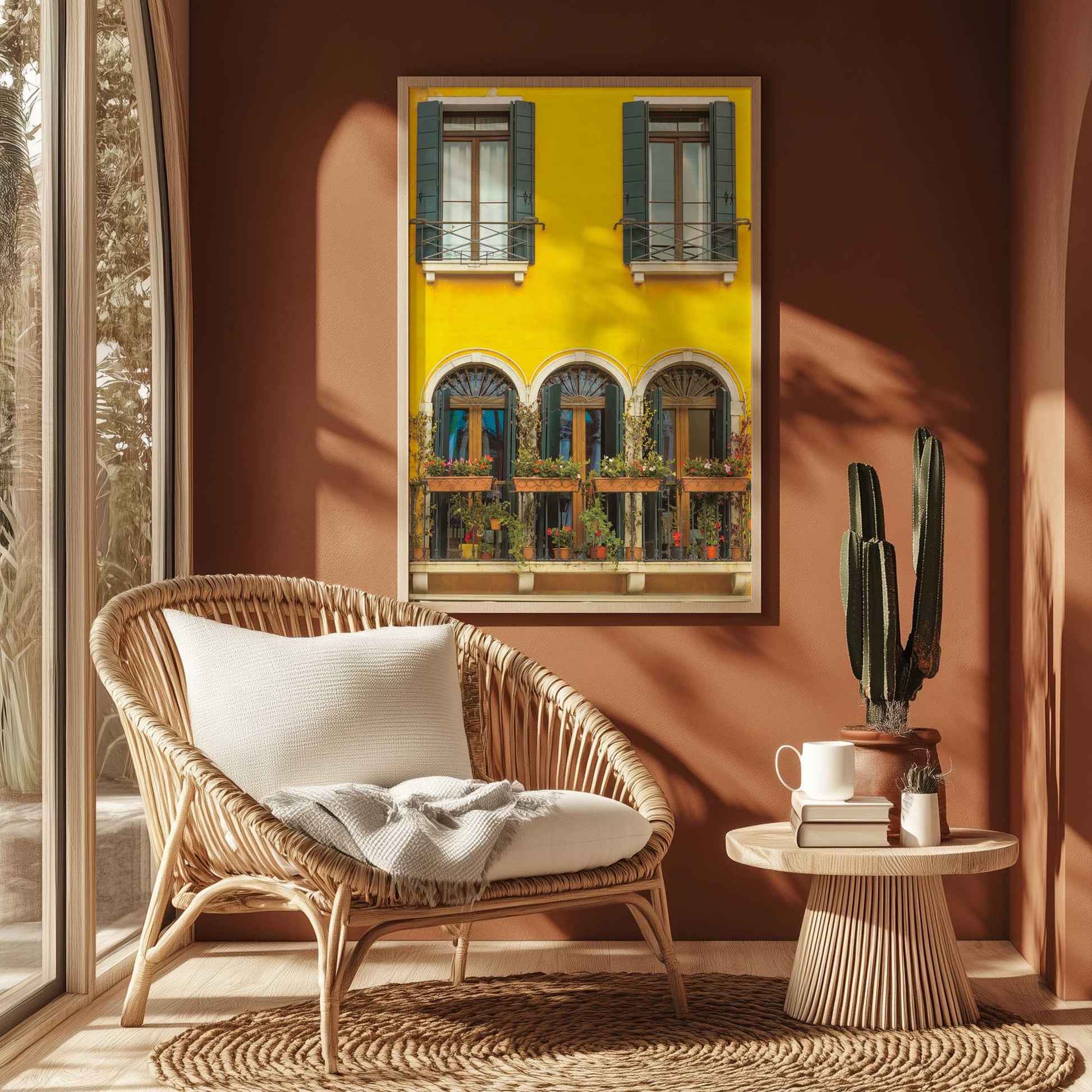 [SPECIAL],[LIFESTYLE], Picture of art hanging in a room
