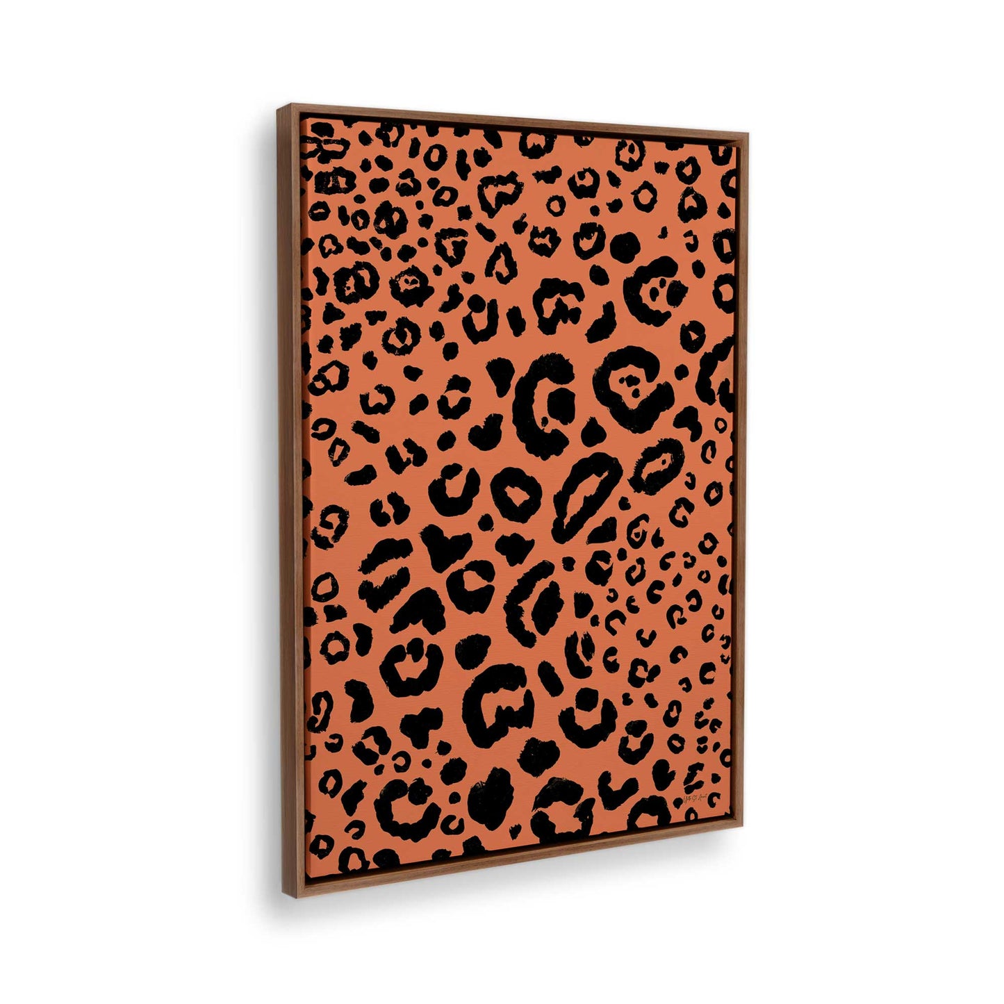 [Color:Walnut], Picture of the corner of the art