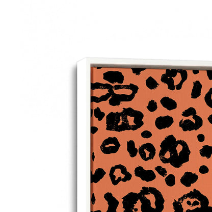 [Color:Opaque White], Picture of art in a White frame at an angle