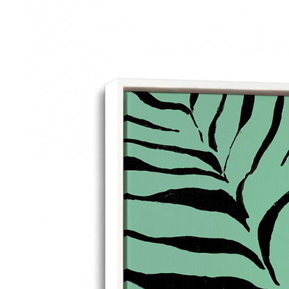 [Color:Opaque White], Picture of art in a White frame at an angle