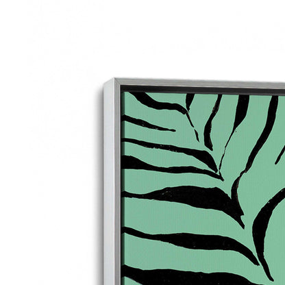[Color:Polished Chrome], Picture of art in a Polished Chrome frame at an angle