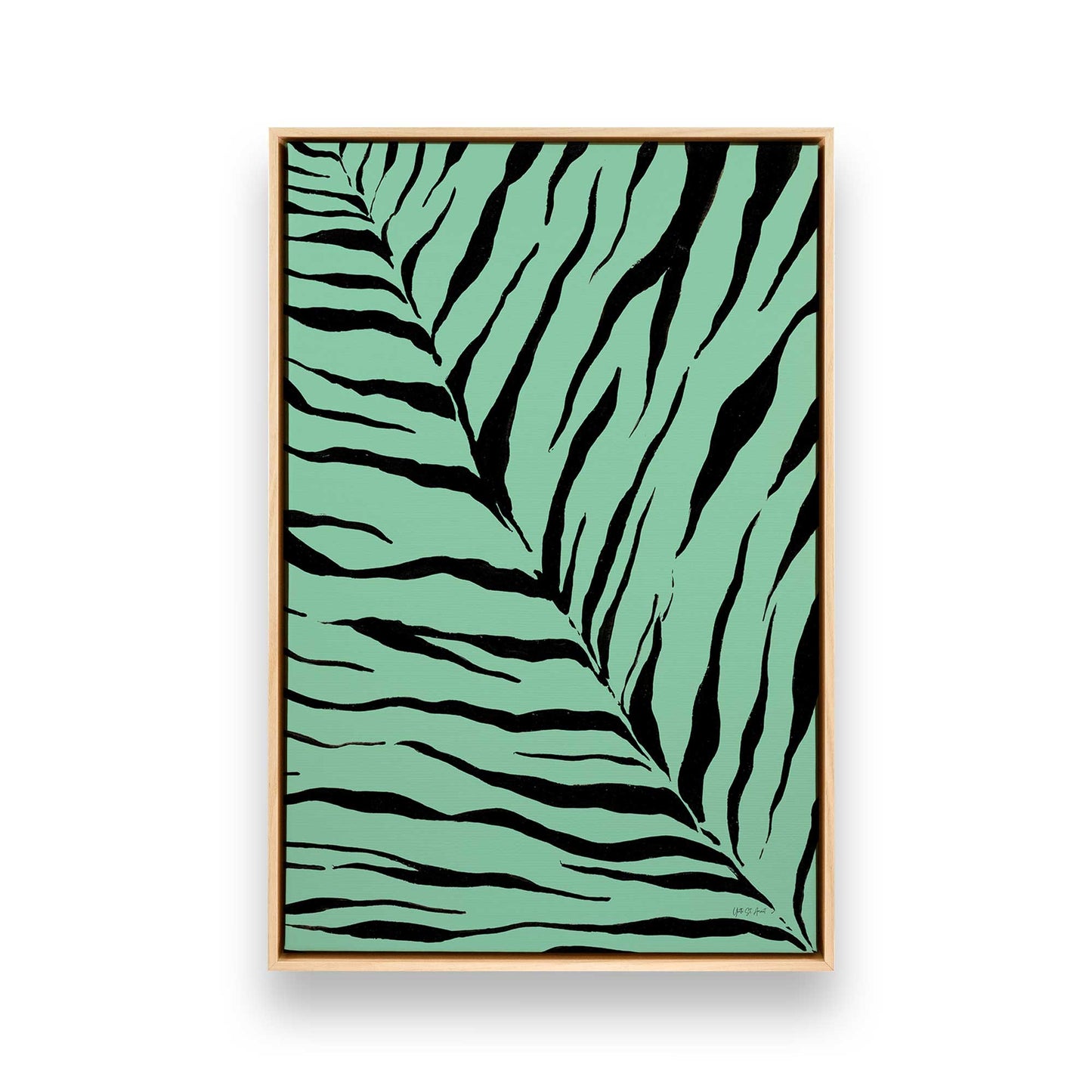[Color:American Maple], Picture of art in a American Maple frame