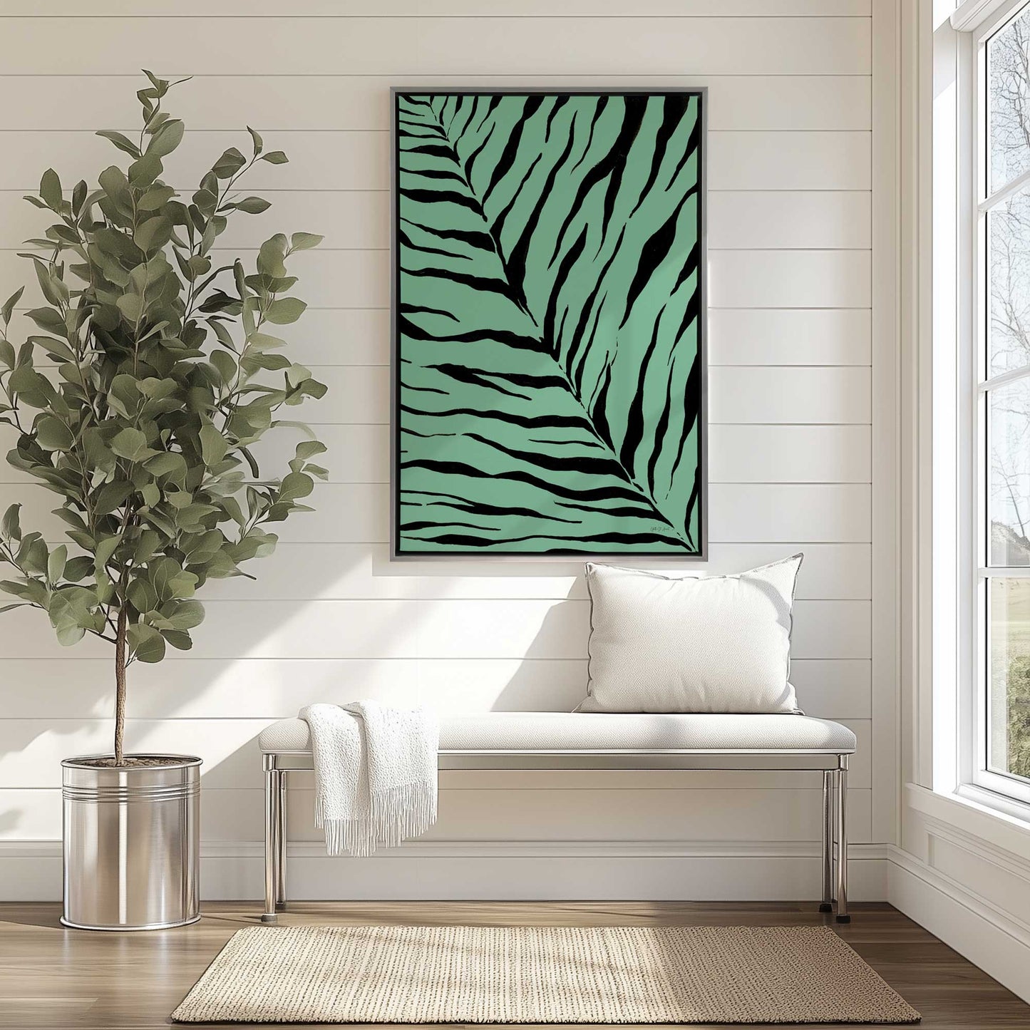 Picture of art in a room