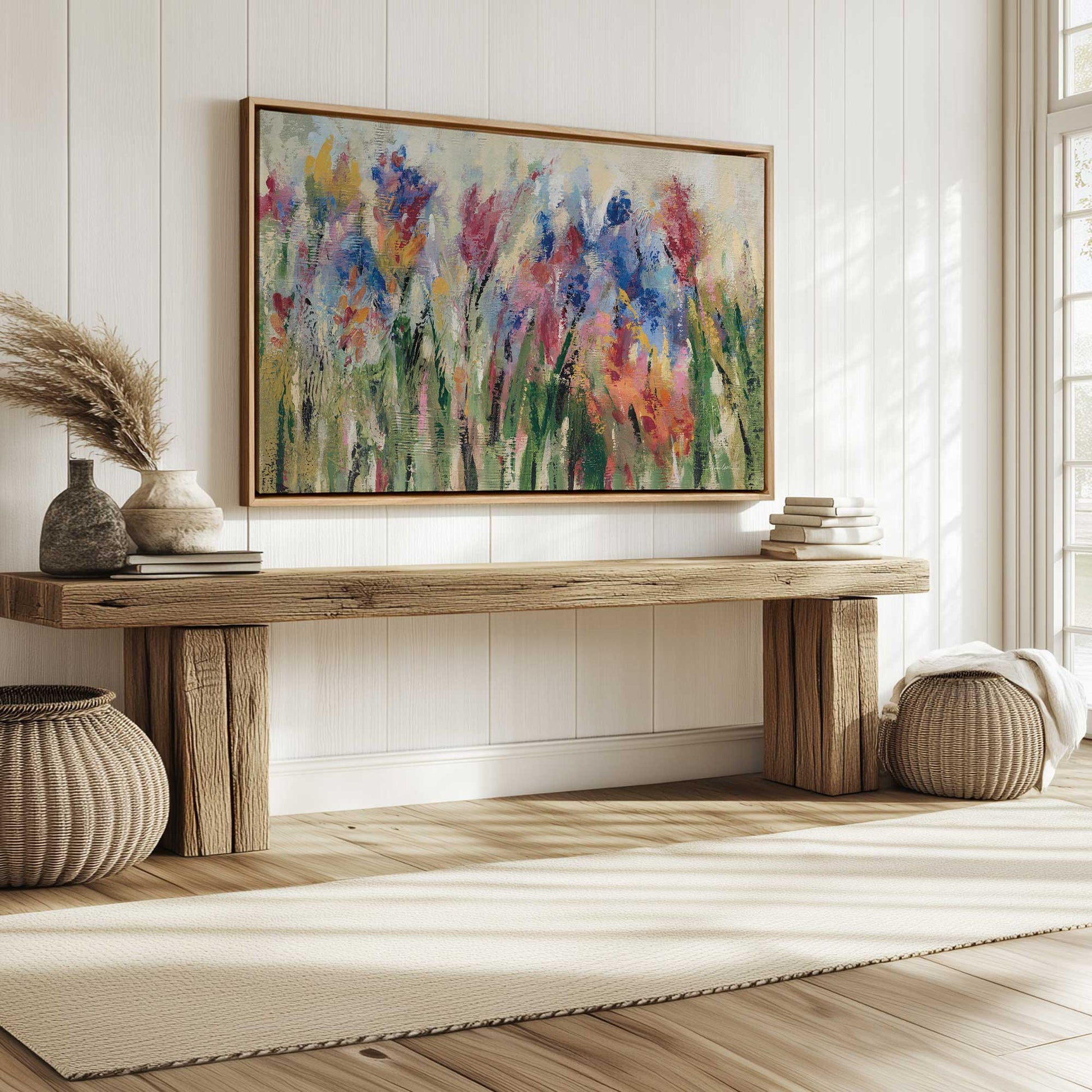 Picture of art in a room