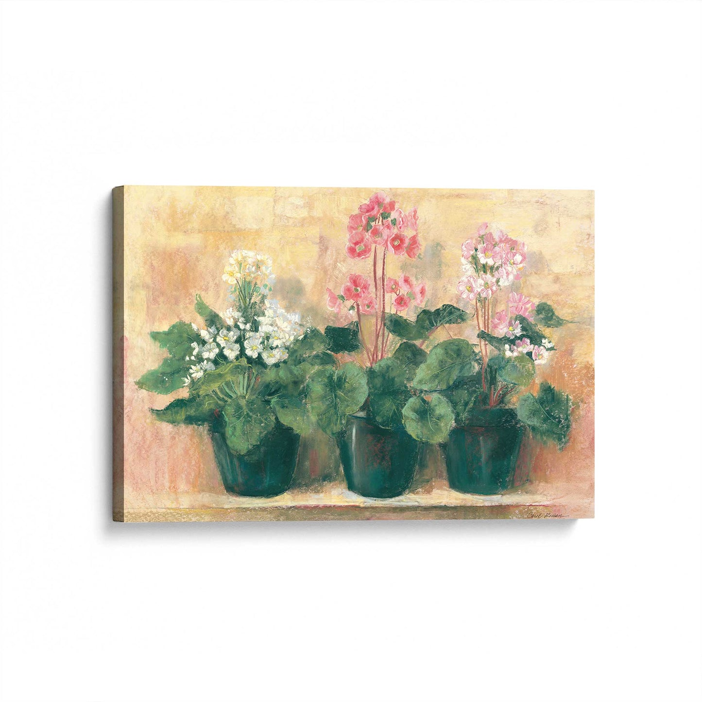 [Color:Stretched Canvas], Picture of art at an angle
