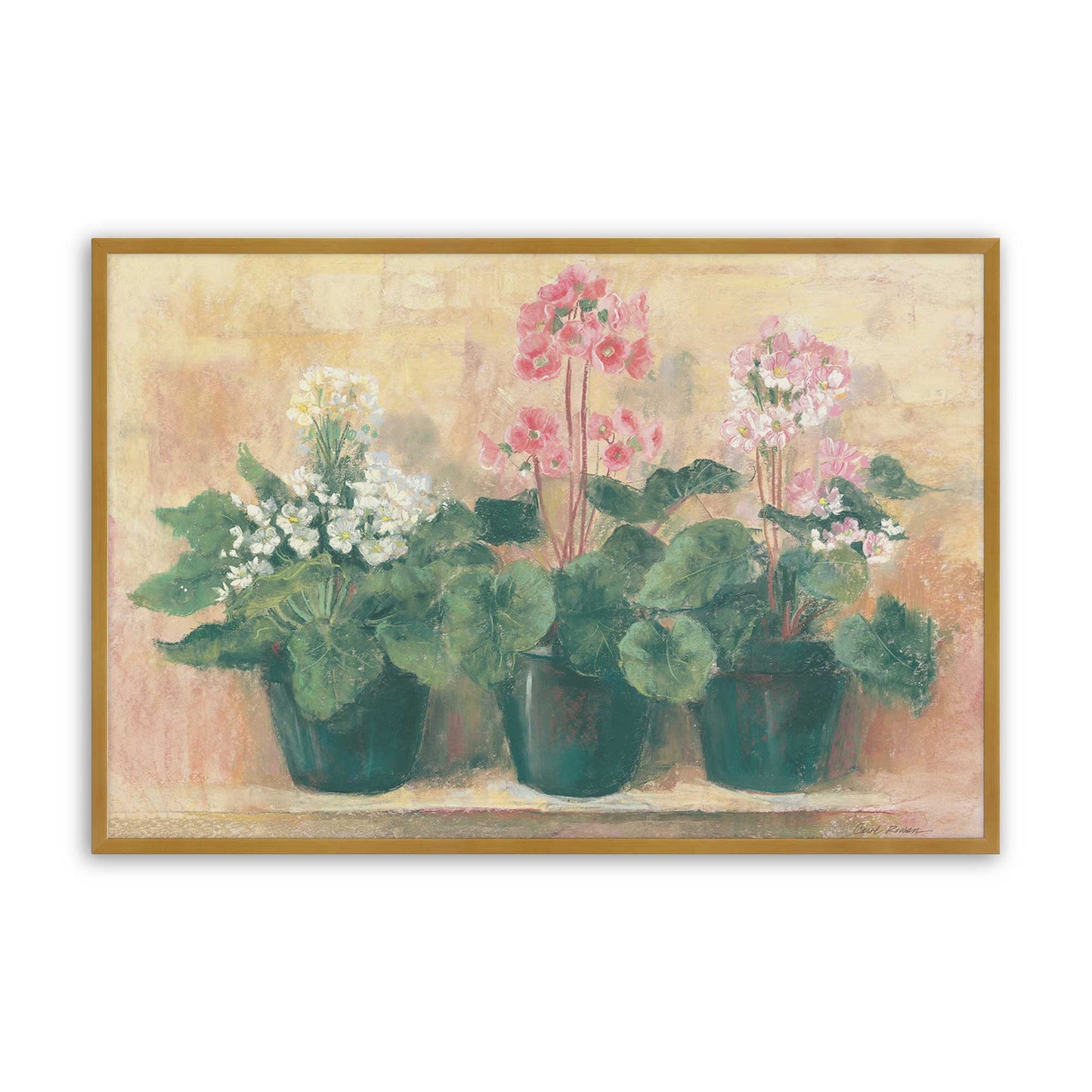 [Color:Polished Gold], Picture of art in a Polished Gold frame