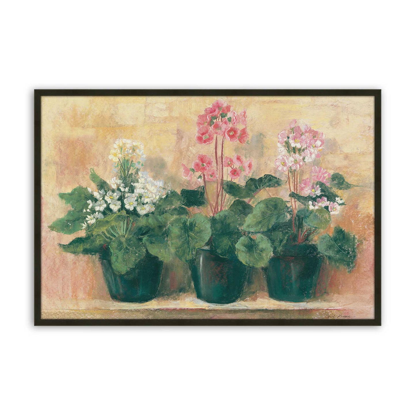 [Color:Satin Black], Picture of art in a Satin Black frame