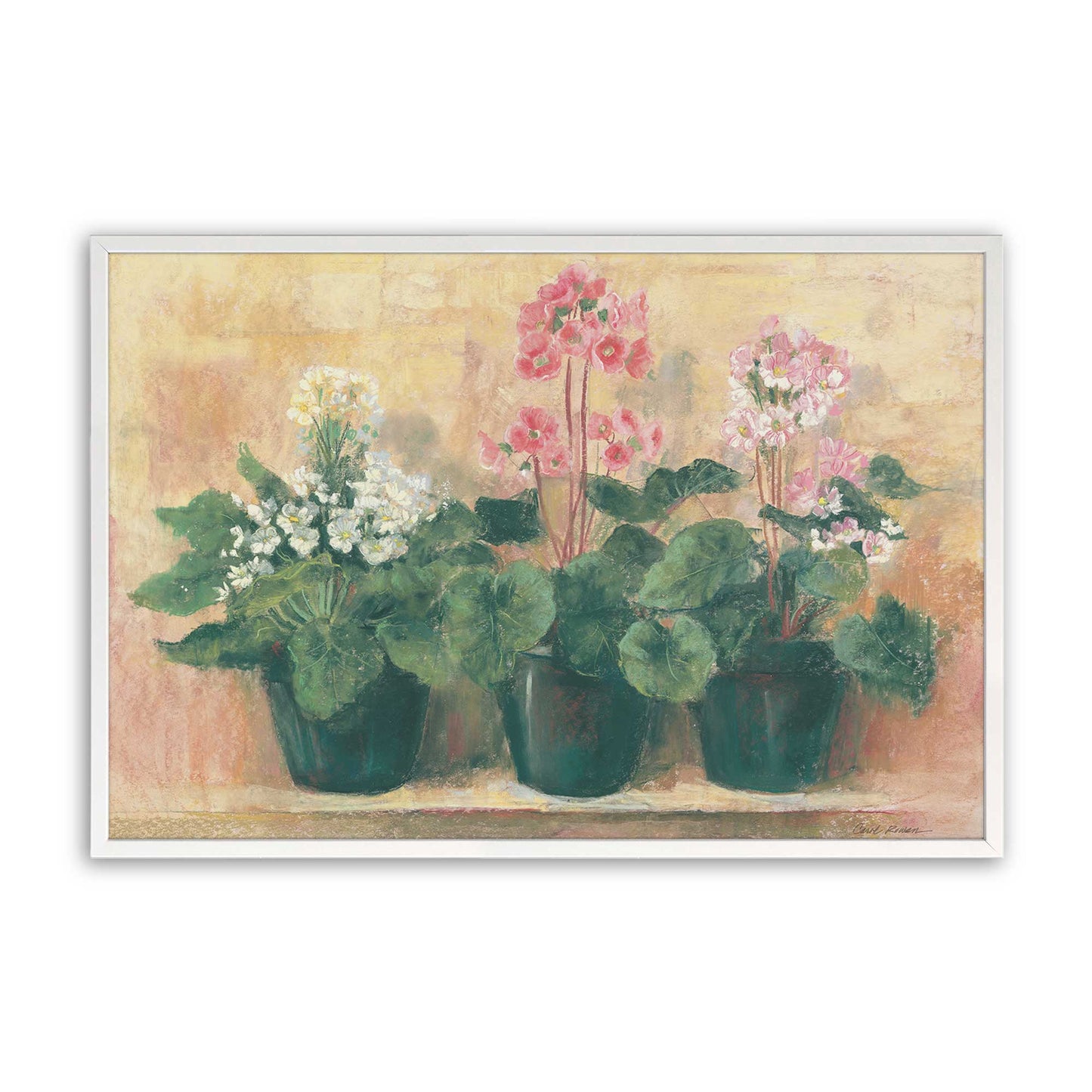 [Color:Opaque White], Picture of art in a Opaque White frame
