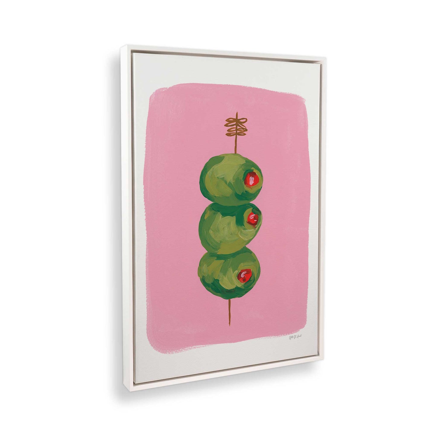 [Color:Opaque White], Picture of the corner of the art