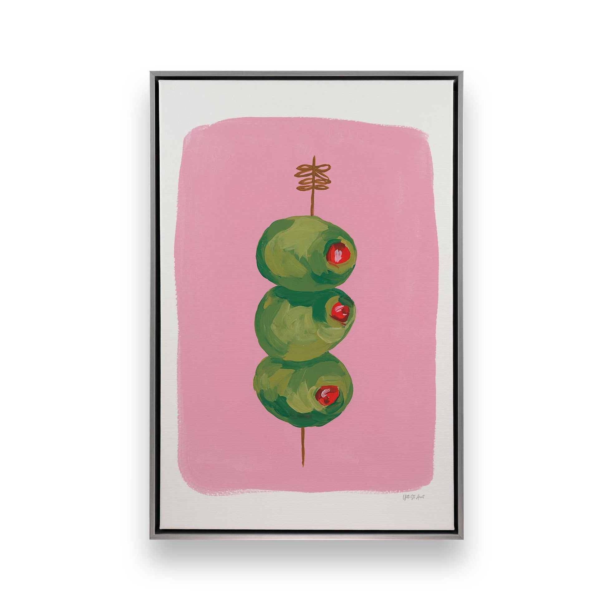 [Color:Polished Chrome], Picture of art in a Polished Chrome frame
