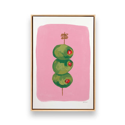 [Color:American Maple], Picture of art in a American Maple frame