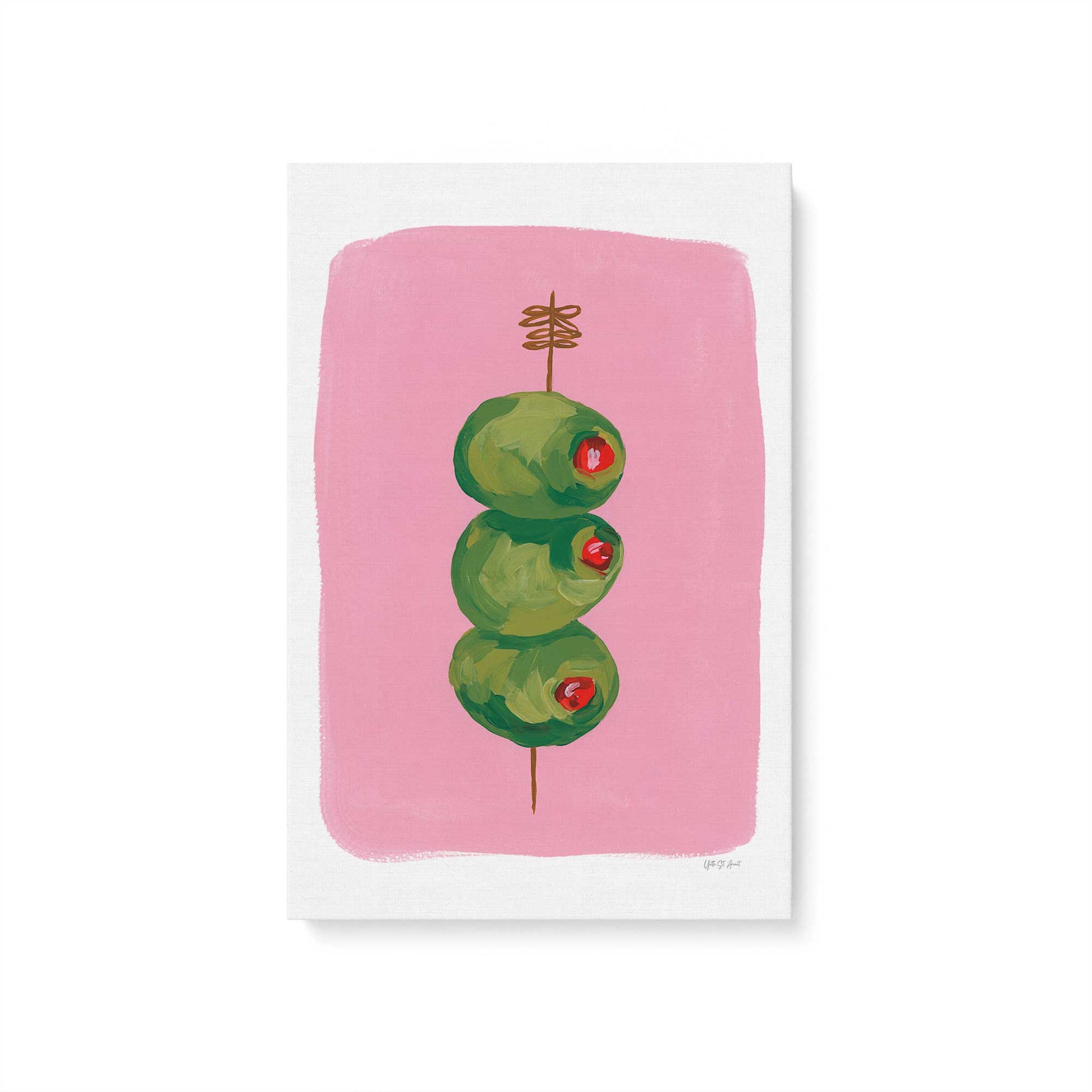 [Color:Stretched Canvas], Picture of art