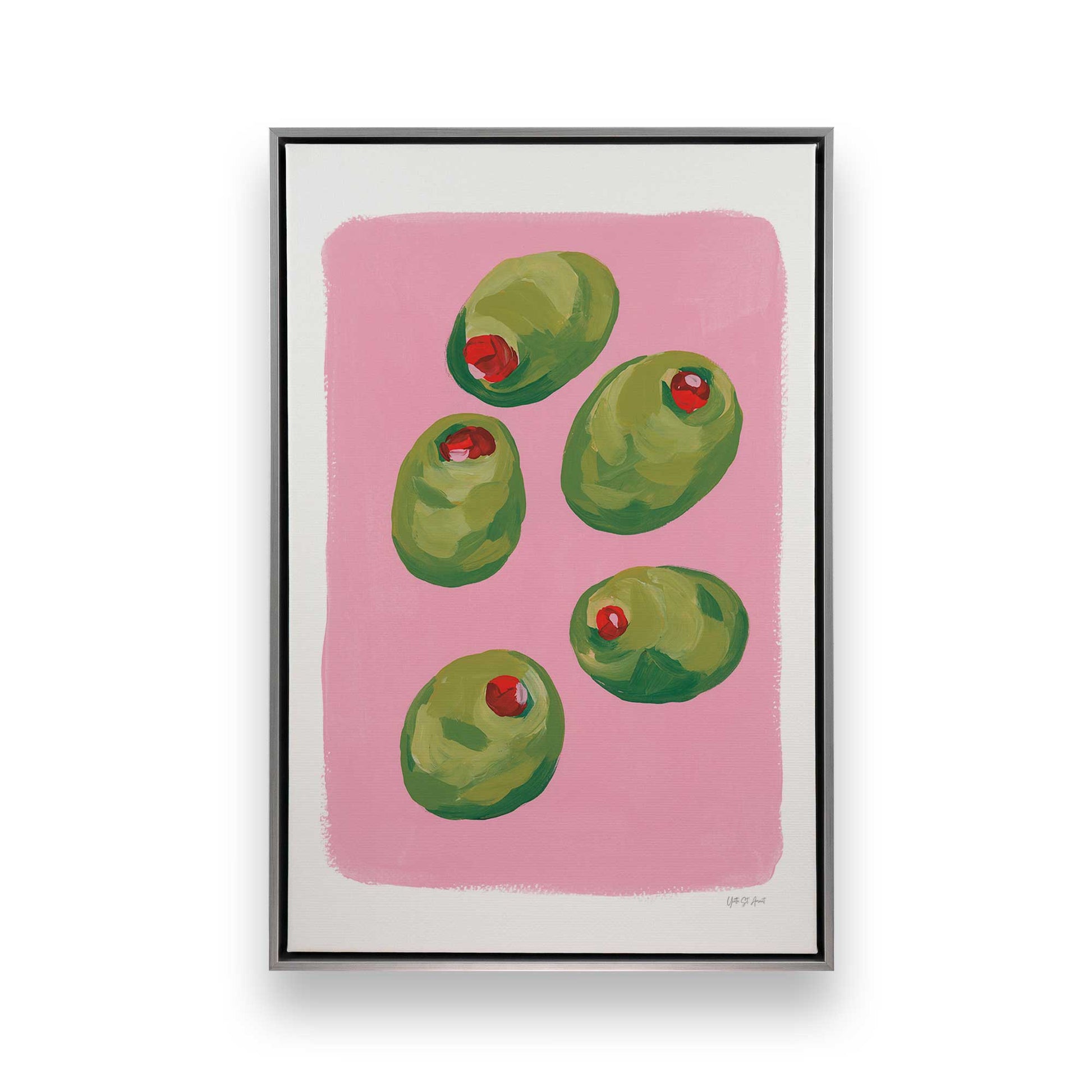 [Color:Polished Chrome], Picture of art in a Polished Chrome frame