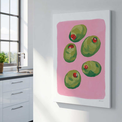 Picture of art in a room