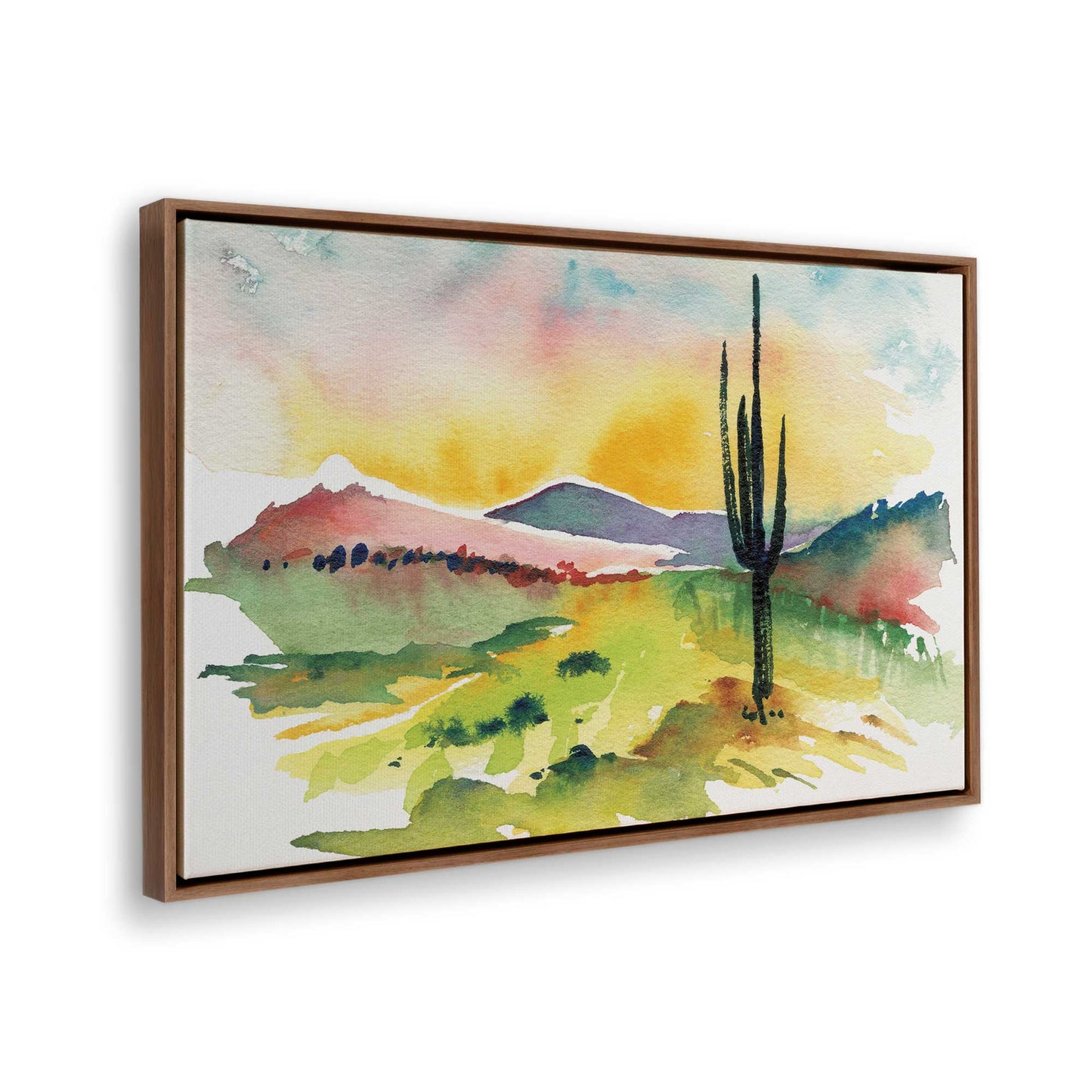 [Color:Walnut], Picture of the corner of the art