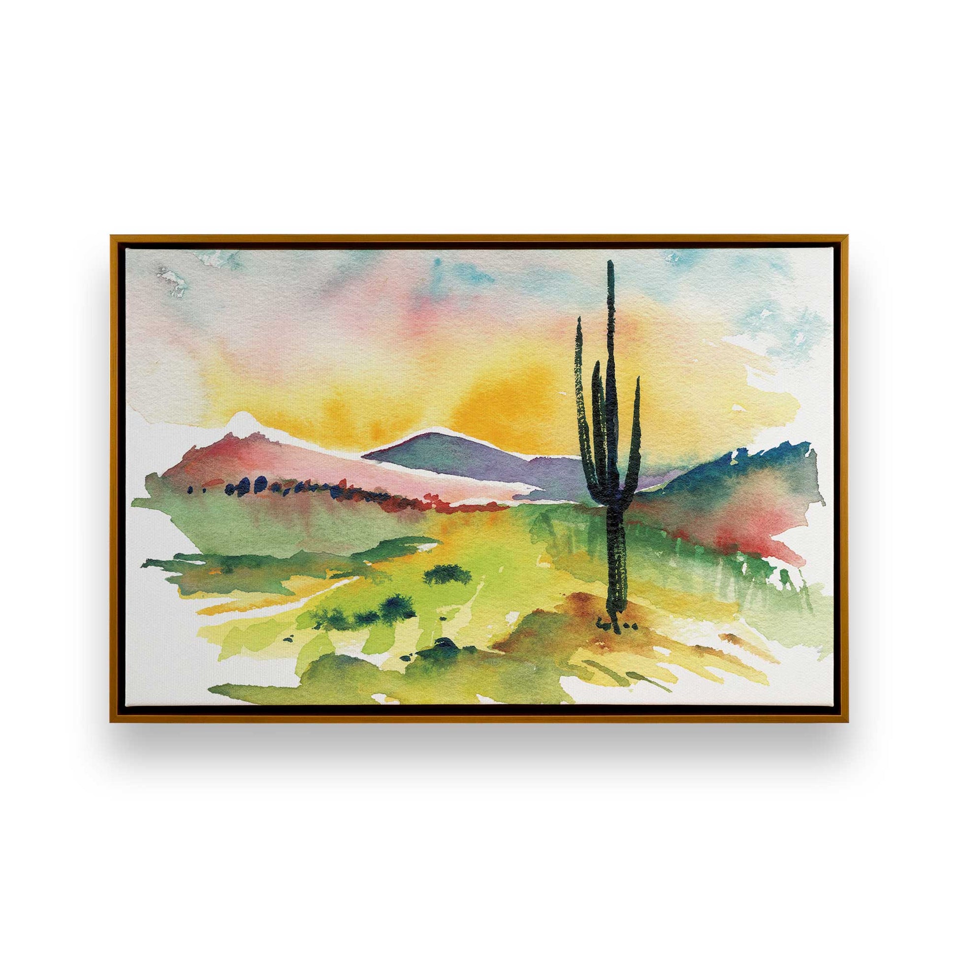 [Color:Polished Gold], Picture of art in a Polished Gold frame