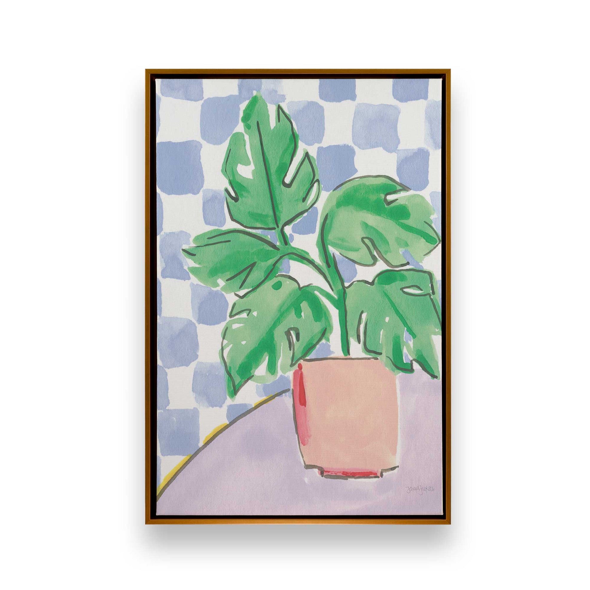 [Color:Polished Gold], Picture of art in a Polished Gold frame