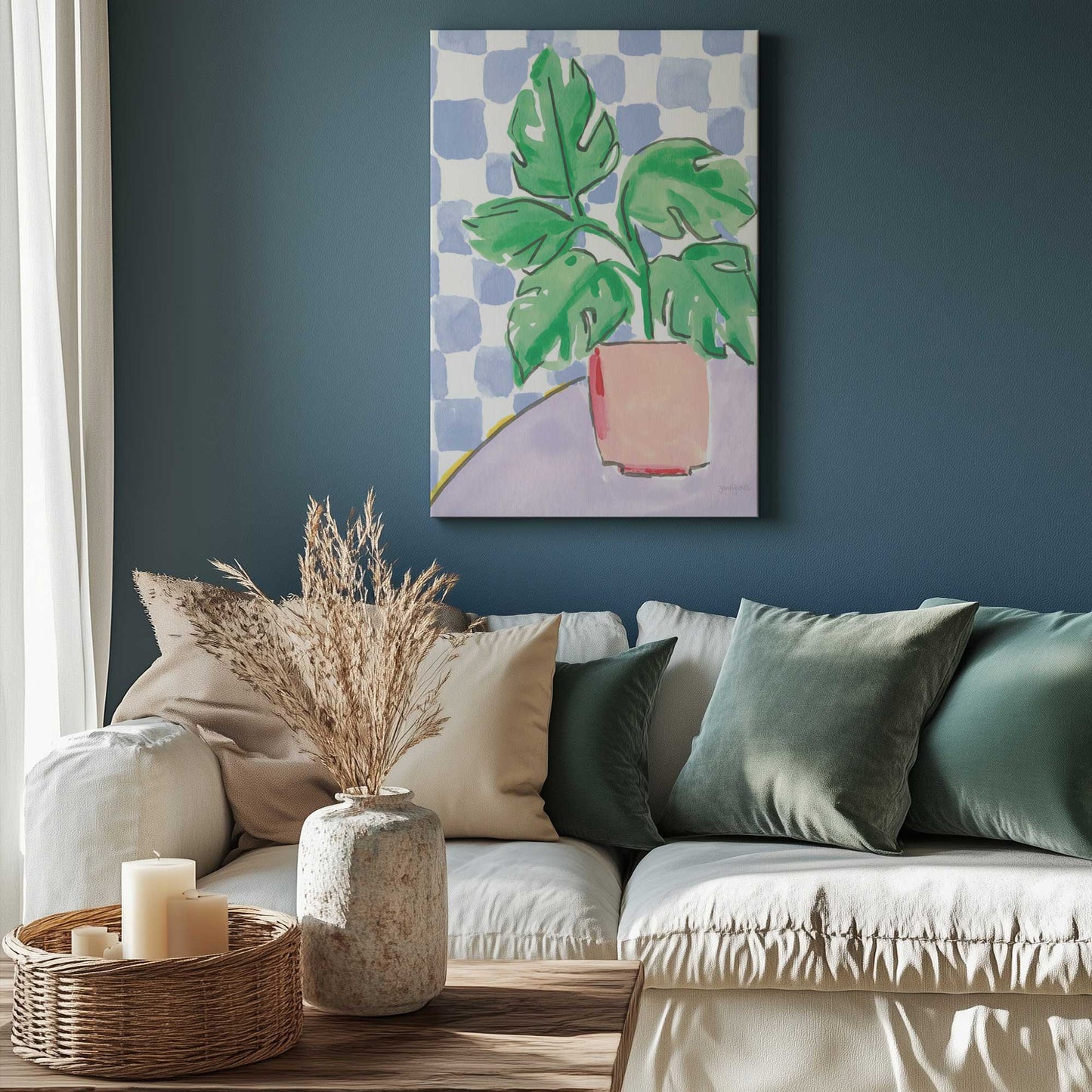 Picture of art in a room