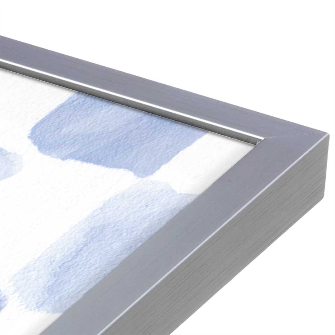 [Color:Polished Chrome], Picture of art in a Polished Chrome frame at an angle