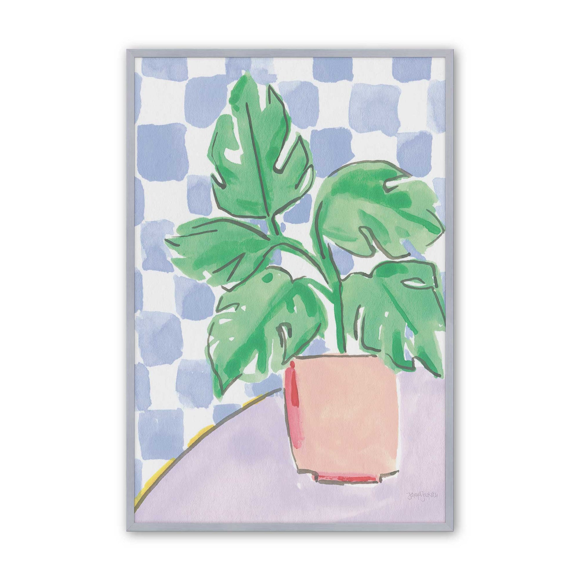 [Color:Polished Chrome], Picture of art in a Polished Chrome frame