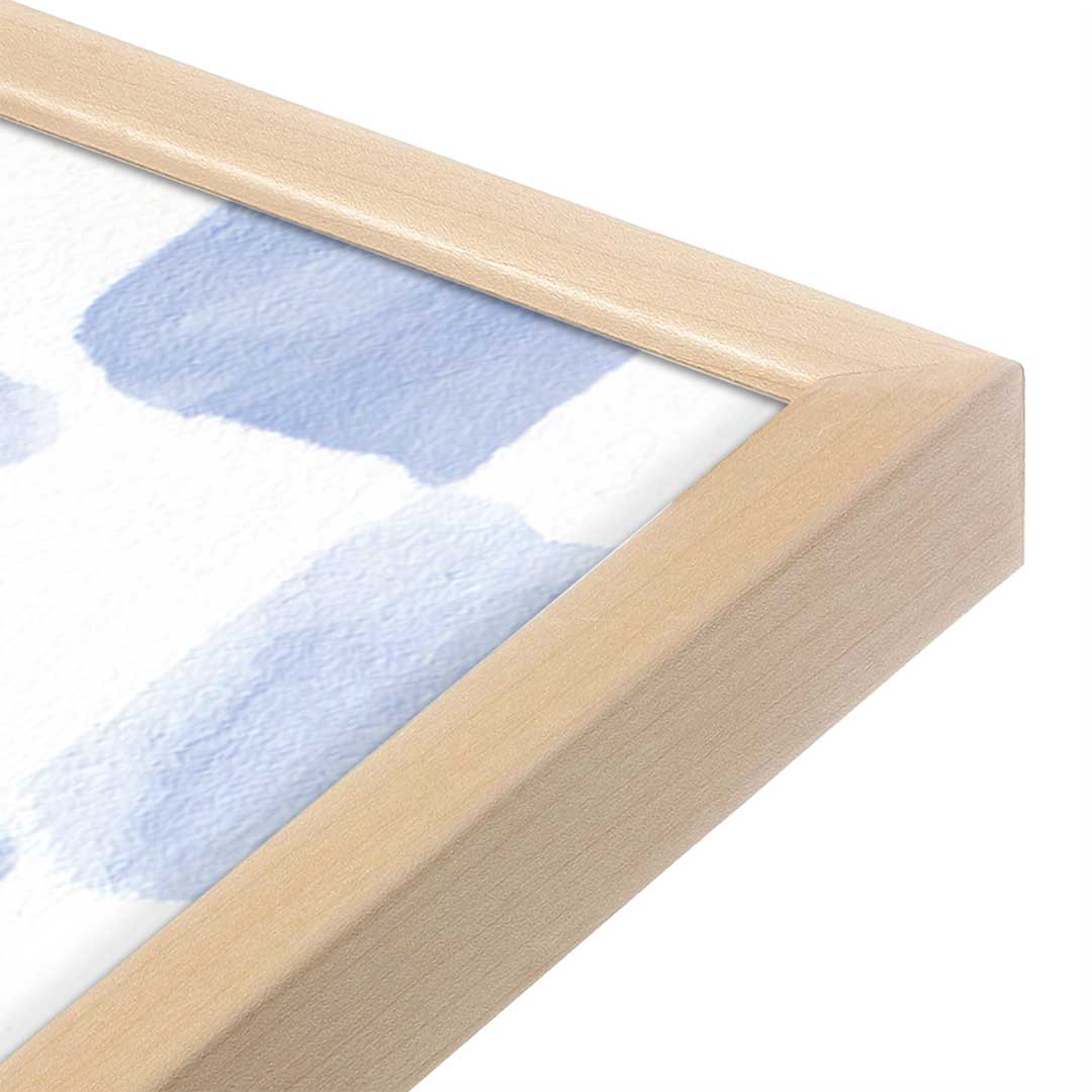 [Color:Raw Maple], Picture of art in a Raw Maple frame at an angle