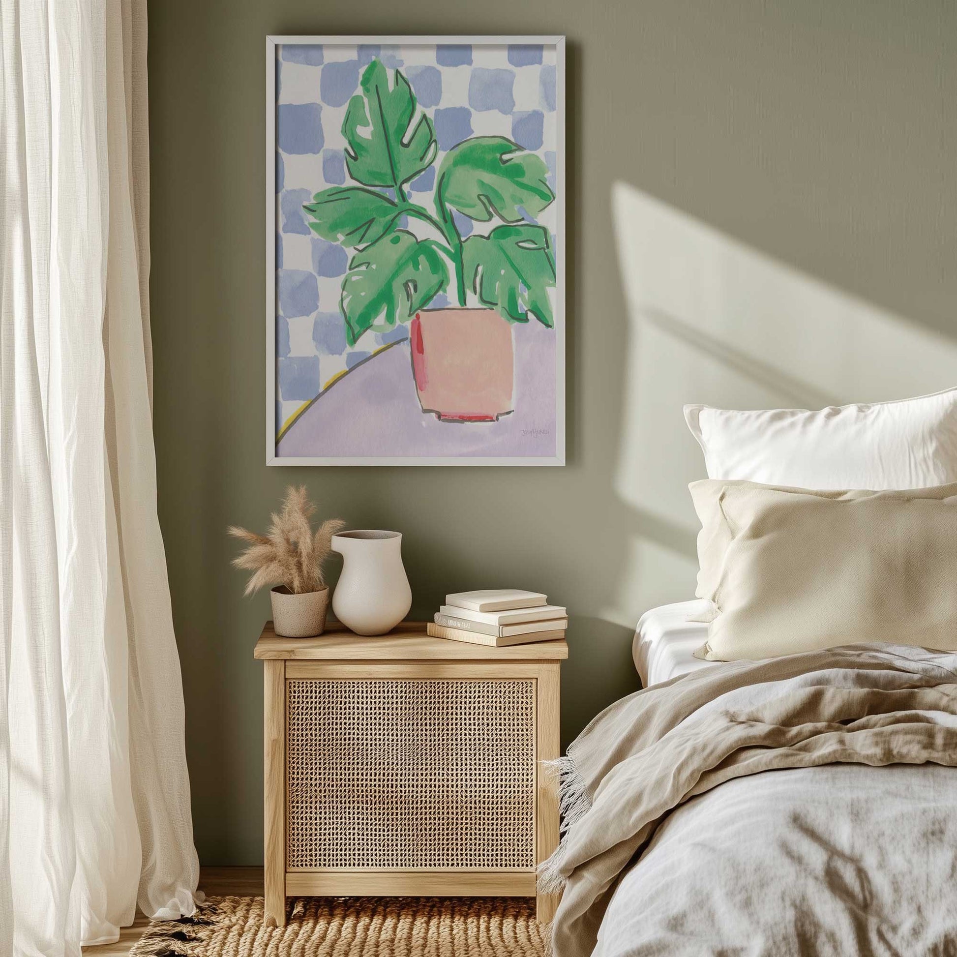 [SPECIAL],[LIFESTYLE], Picture of art hanging in a room