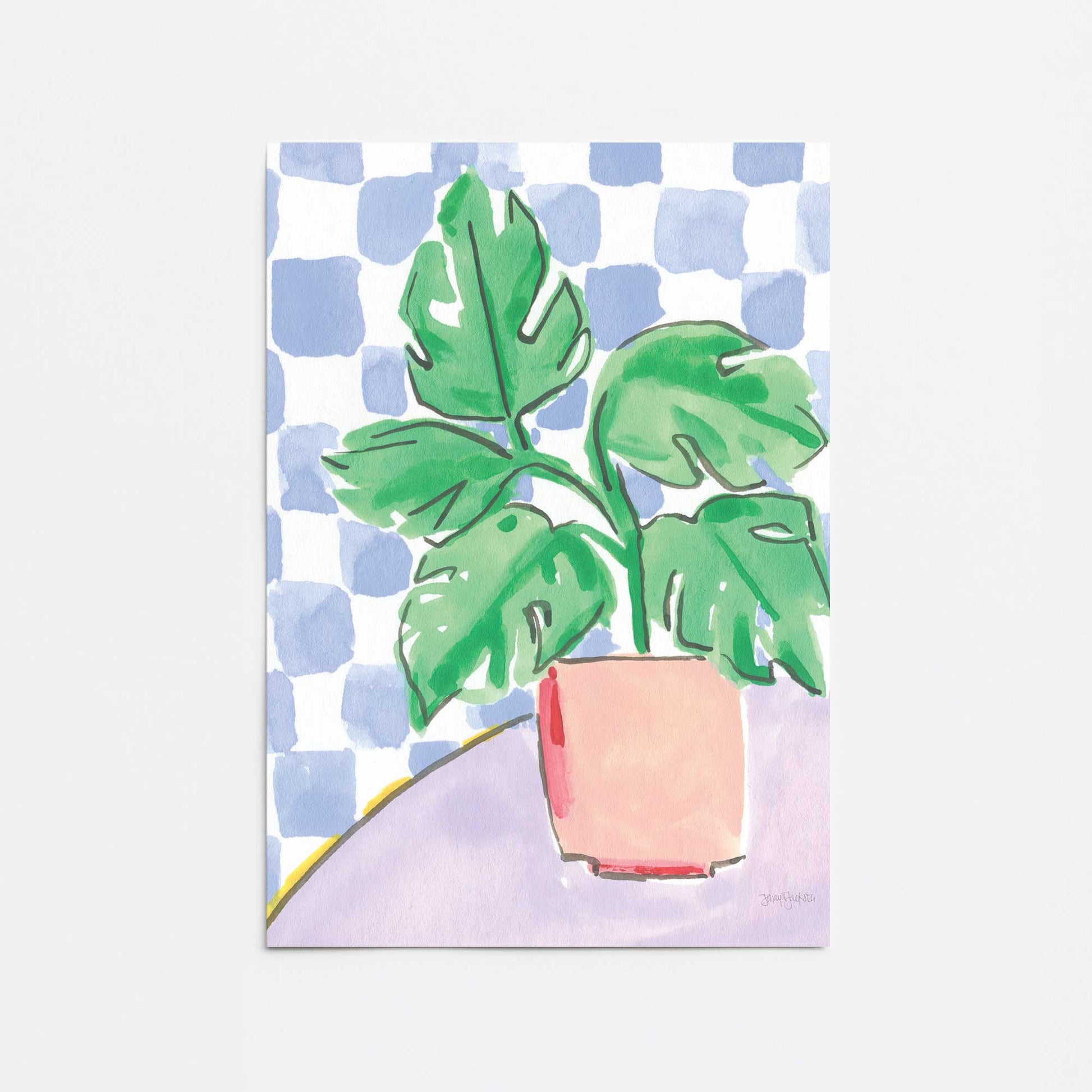 [Color:Rolled Print], Picture of close up of art