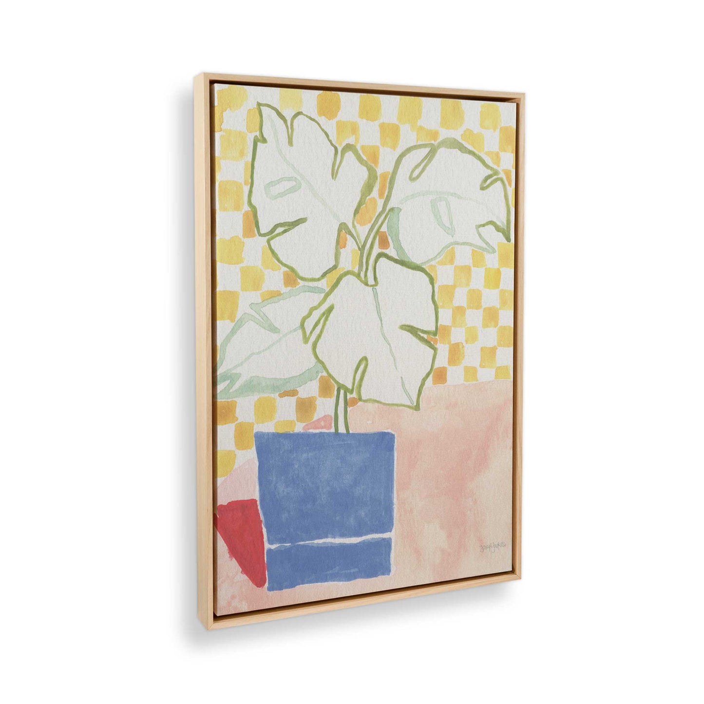 [Color:American Maple], Picture of the corner of the art