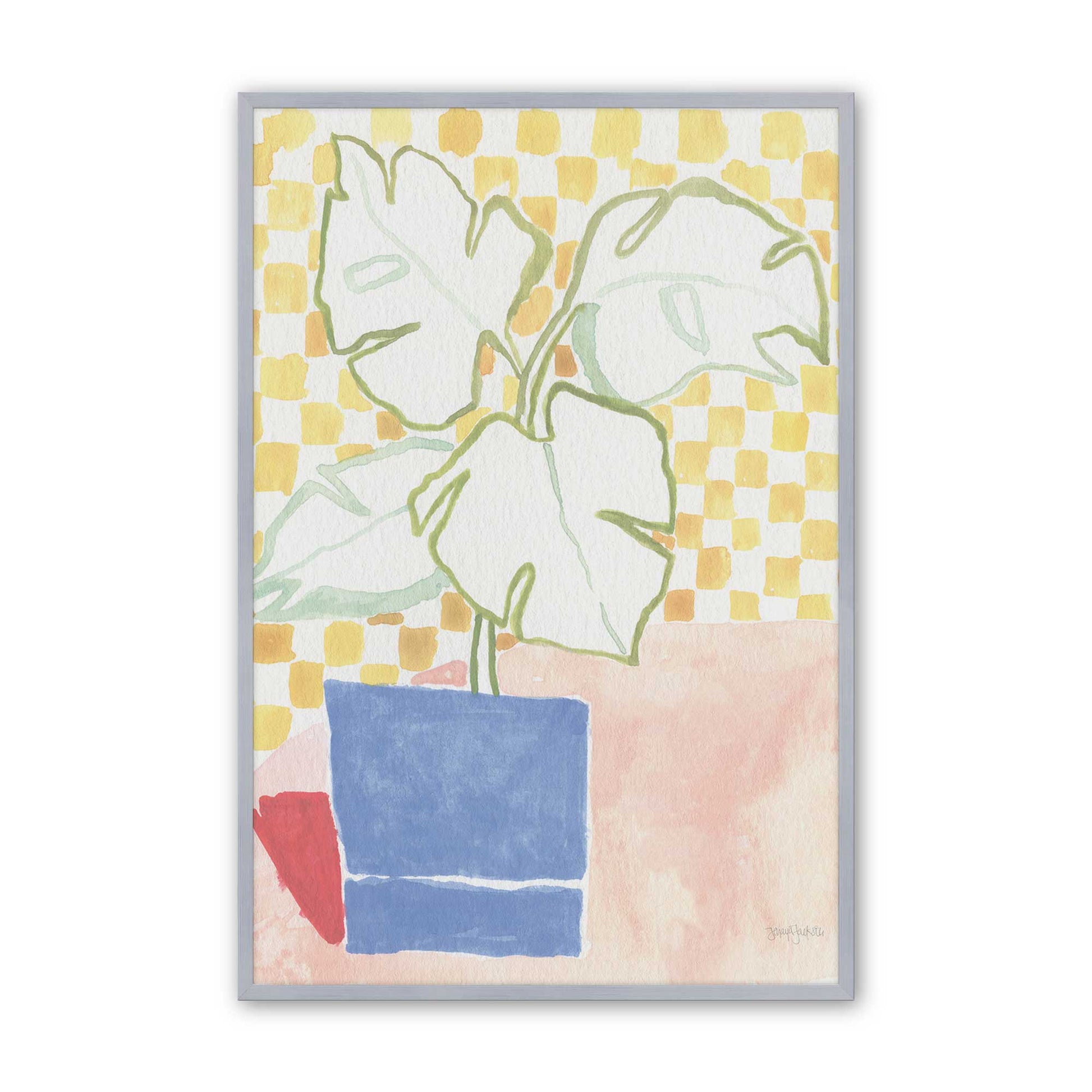 [Color:Polished Chrome], Picture of art in a Polished Chrome frame
