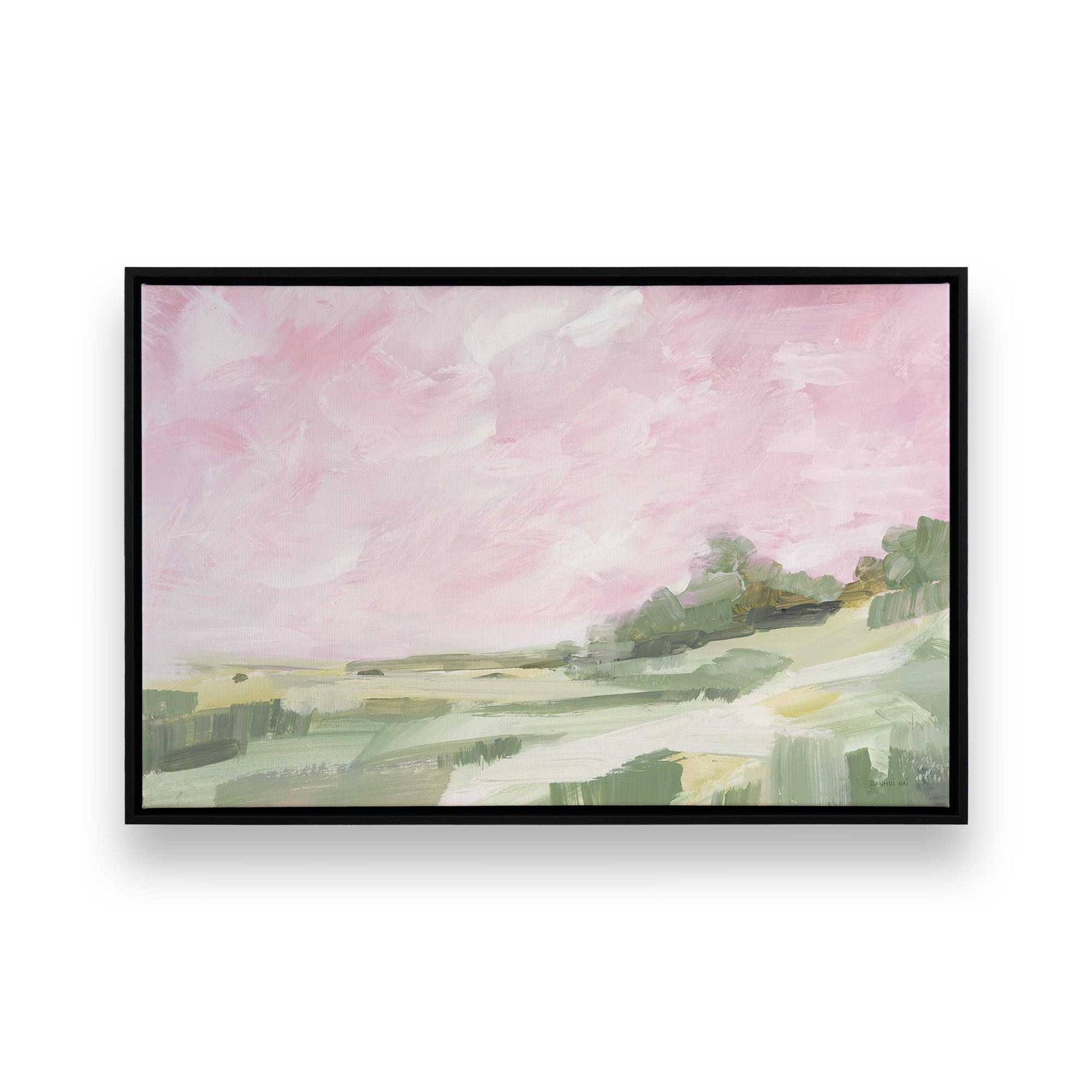 [Color:Satin Black], Picture of art in a Satin Black frame