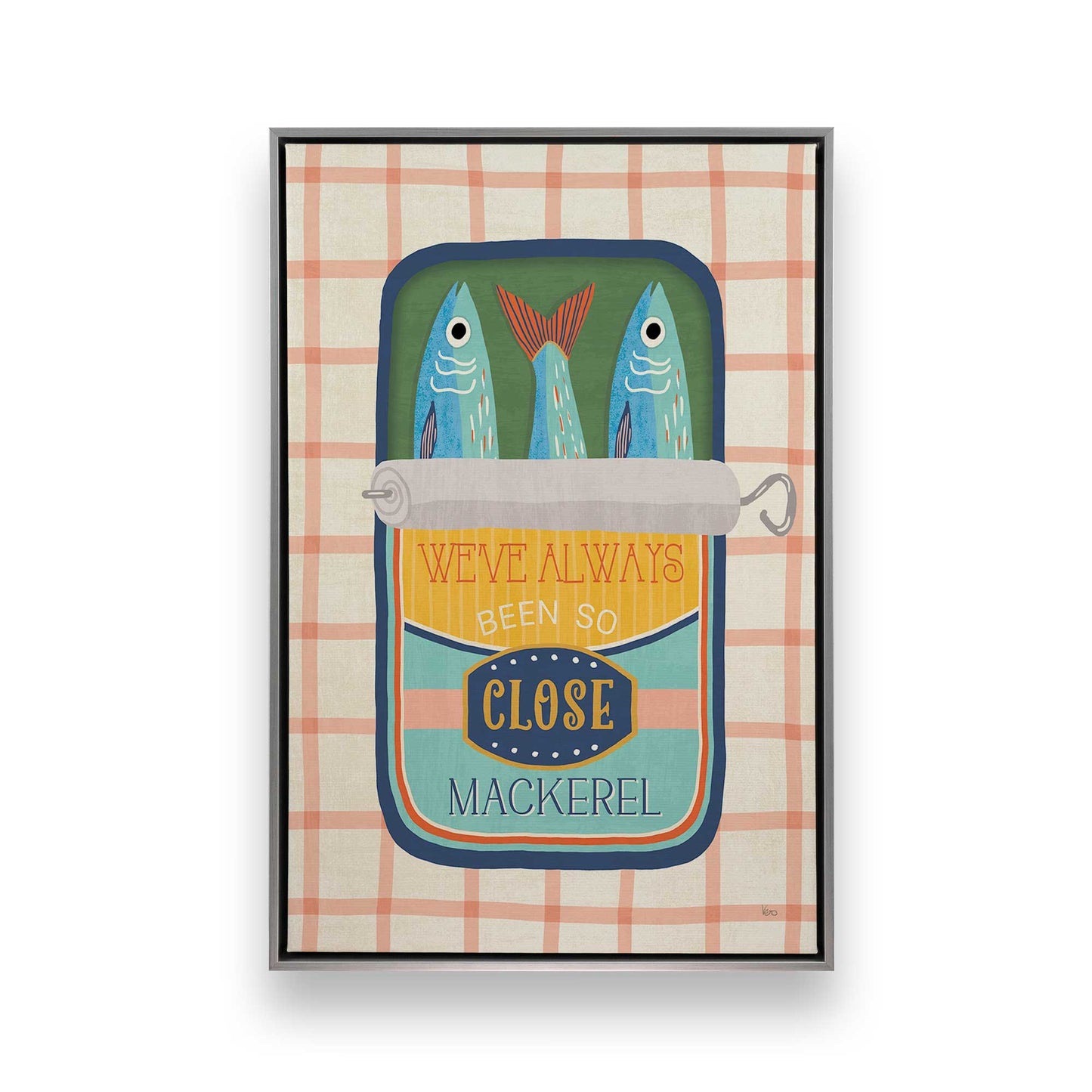 [Color:Polished Chrome], Picture of art in a Polished Chrome frame