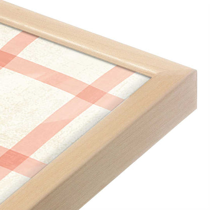 [Color:Raw Maple], Picture of art in a Raw Maple frame at an angle