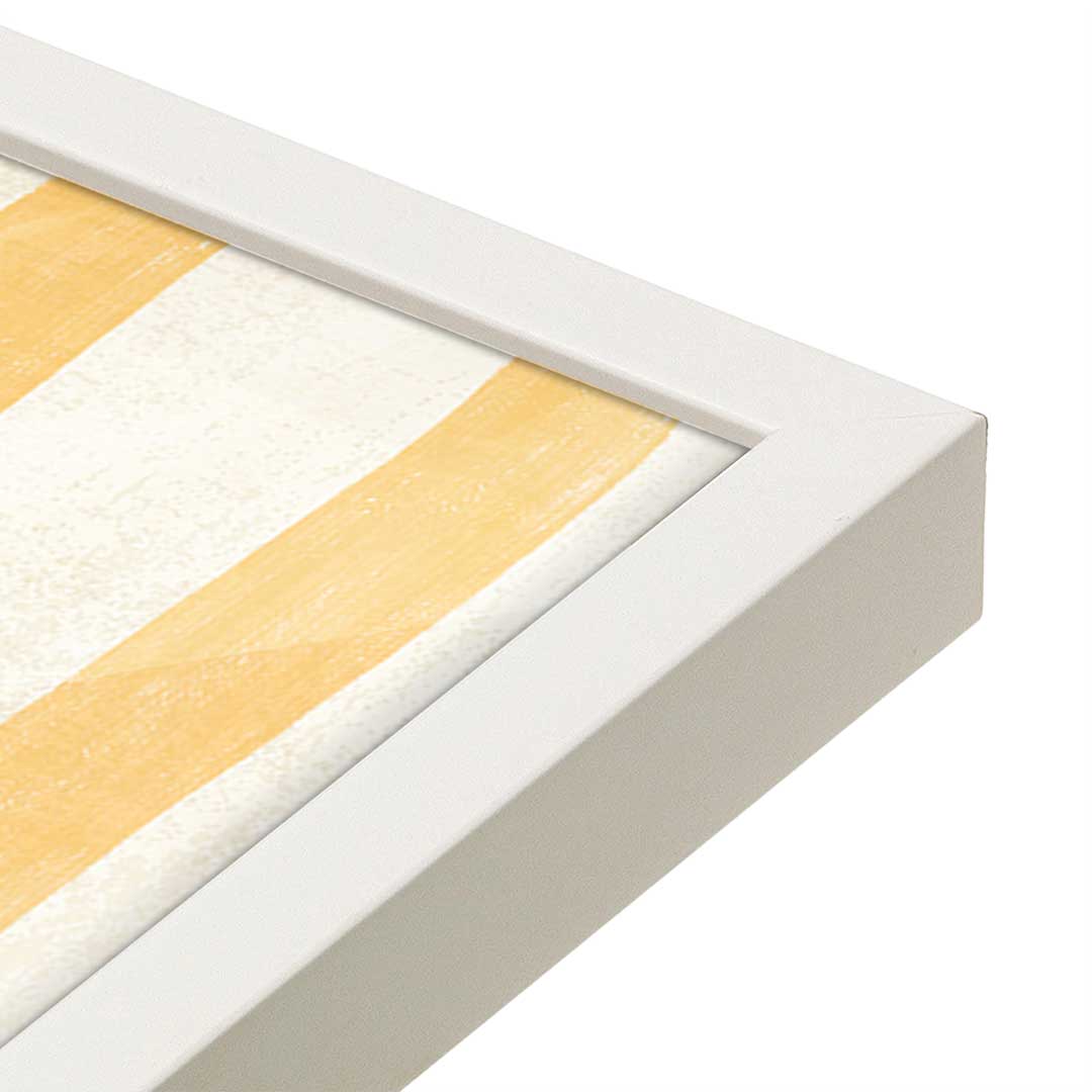[Color:Opaque White], Picture of art in a Opaque White frame at an angle