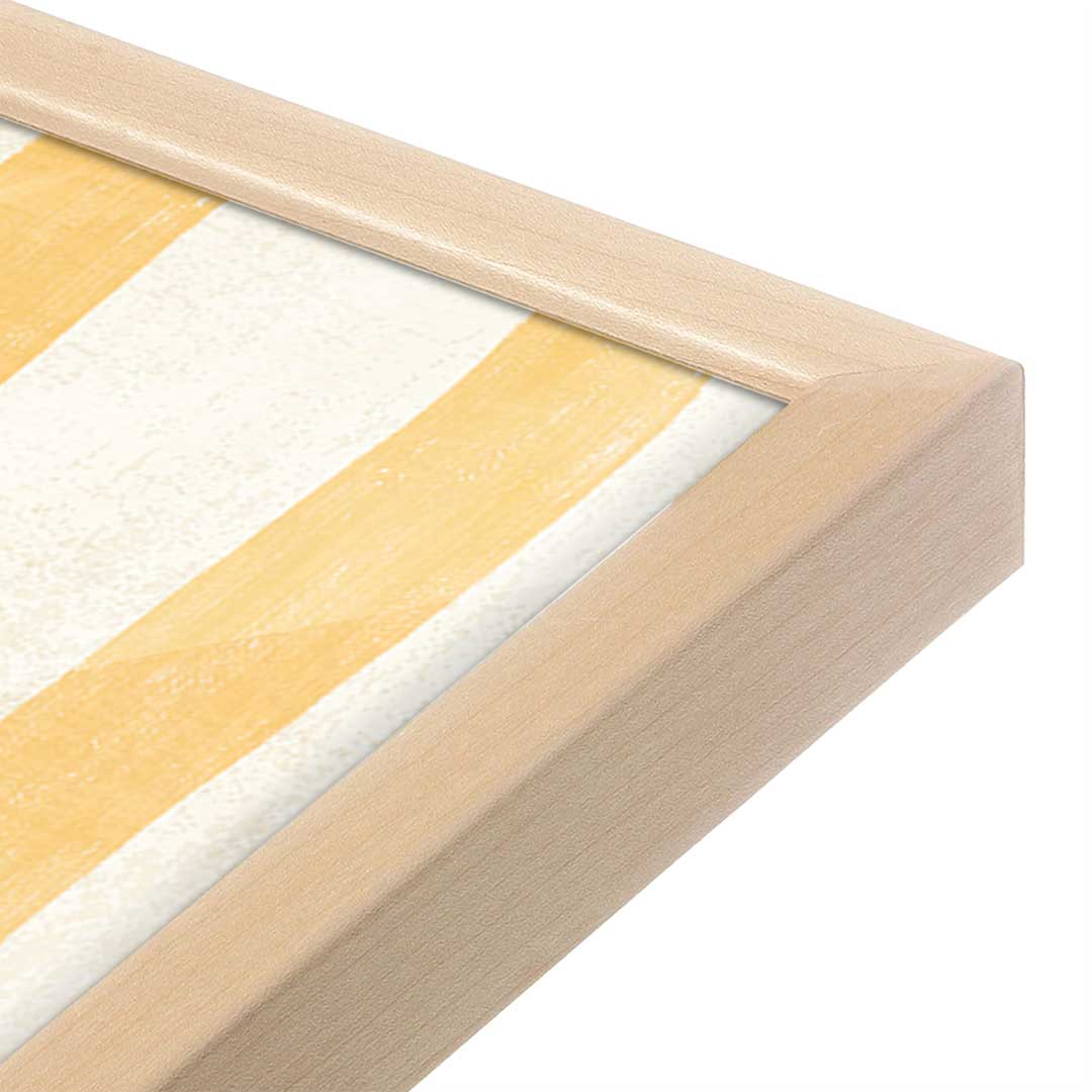 [Color:Raw Maple], Picture of art in a Raw Maple frame at an angle