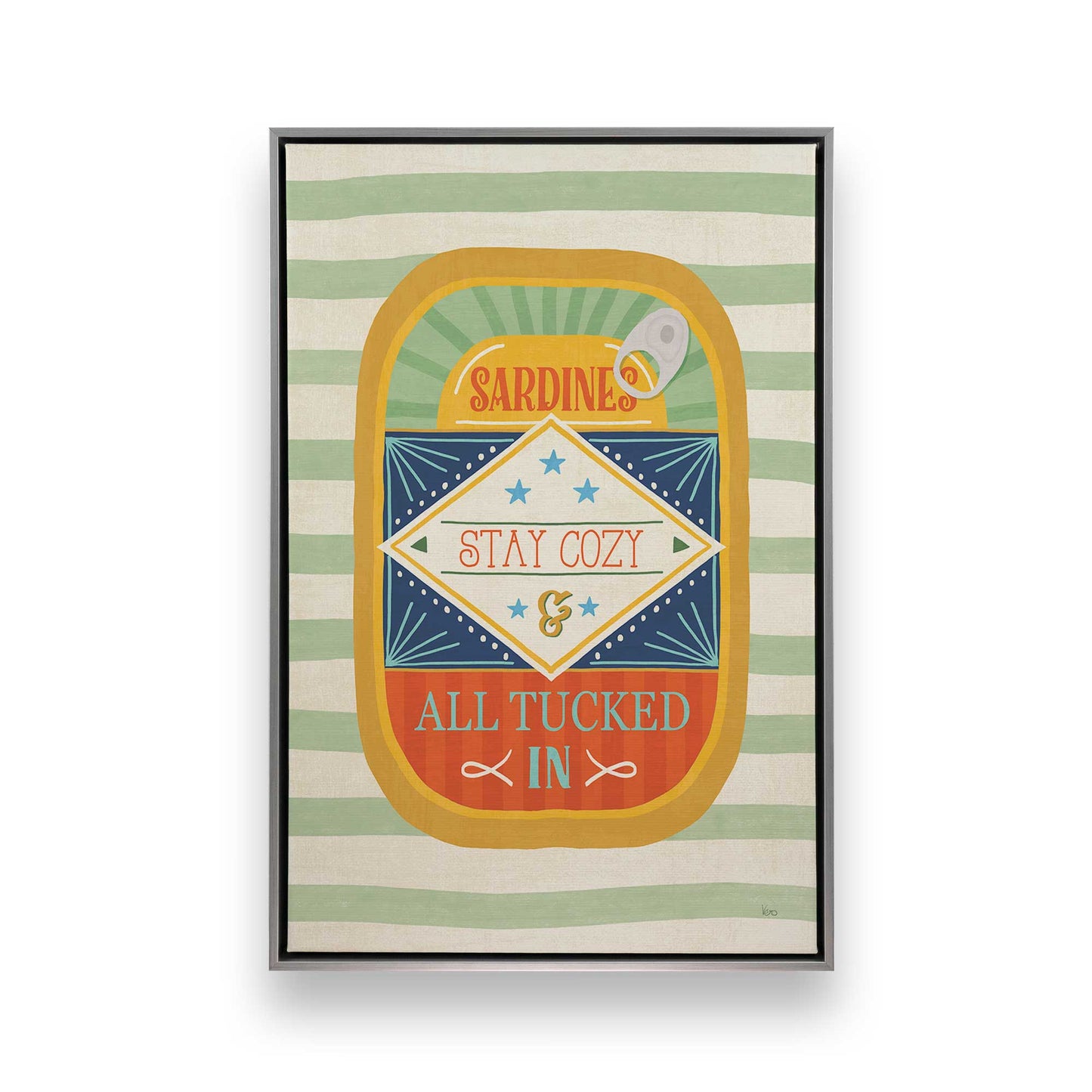 [Color:Polished Chrome], Picture of art in a Polished Chrome frame