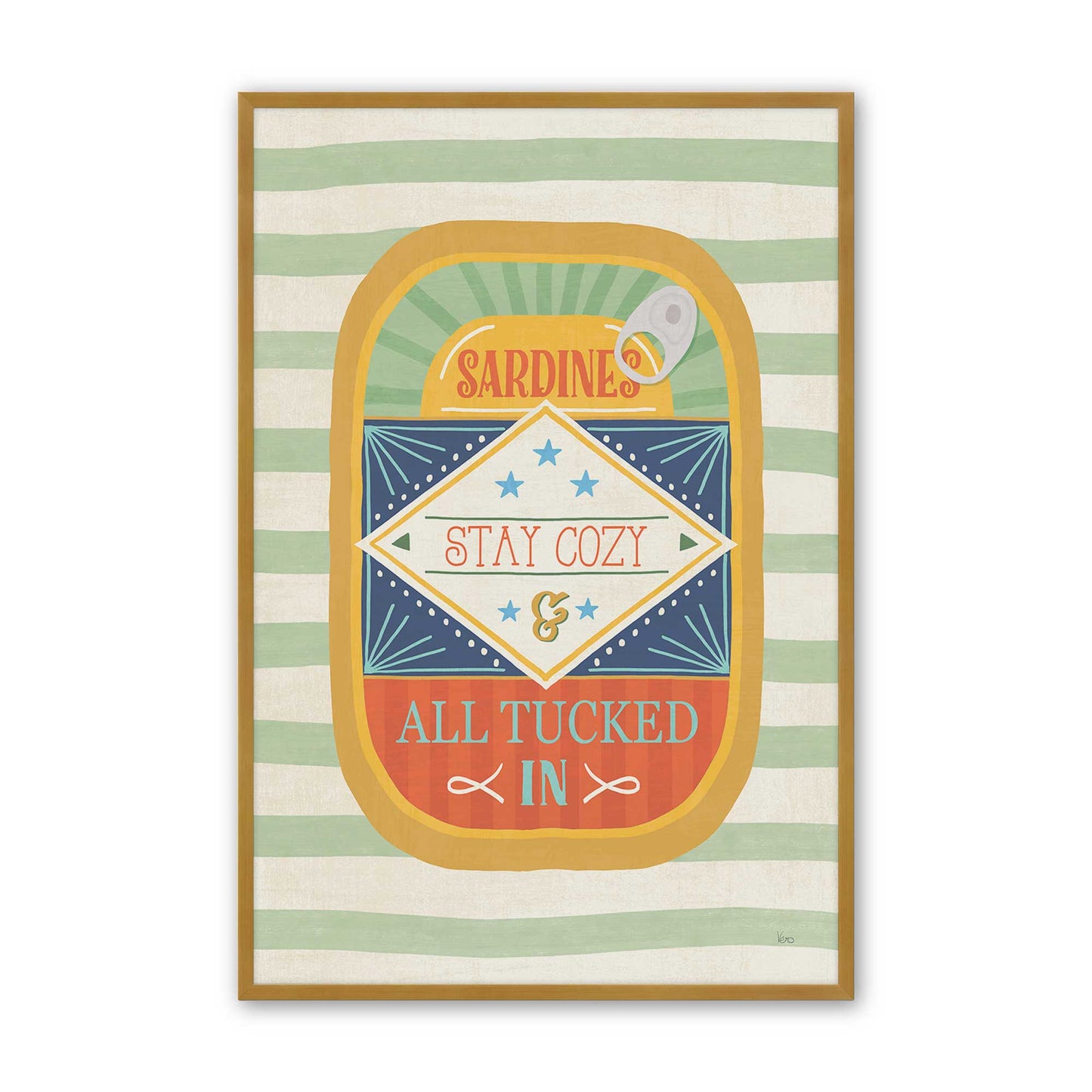 [Color:Polished Gold], Picture of art in a Polished Gold frame