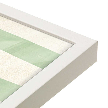[Color:Opaque White], Picture of art in a Opaque White frame at an angle