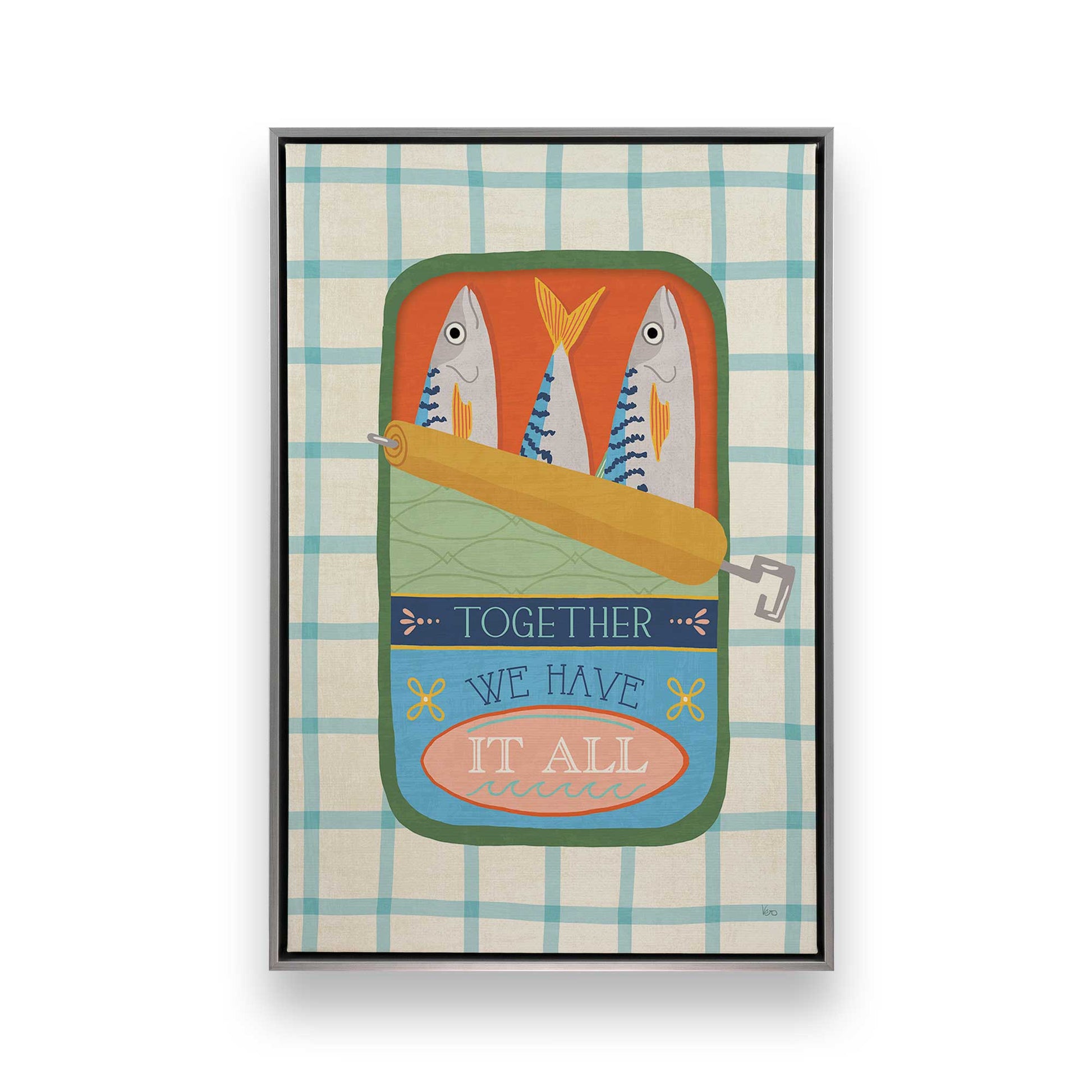 [Color:Polished Chrome], Picture of art in a Polished Chrome frame